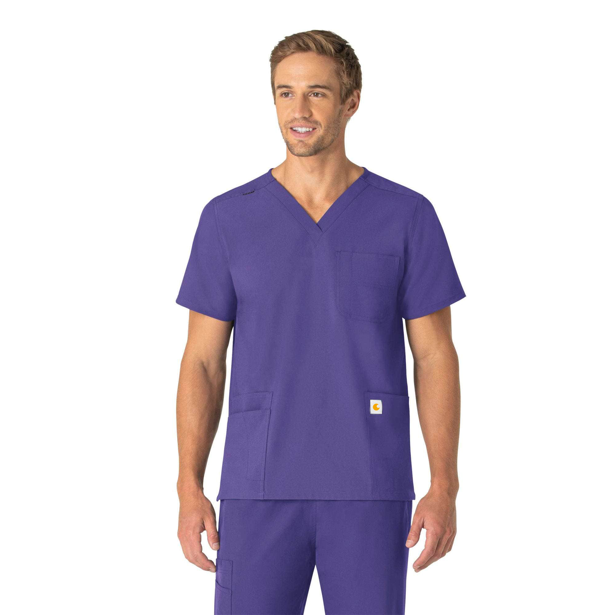 Unisex Force Essentials V-Neck 6-Pocket Scrub Top