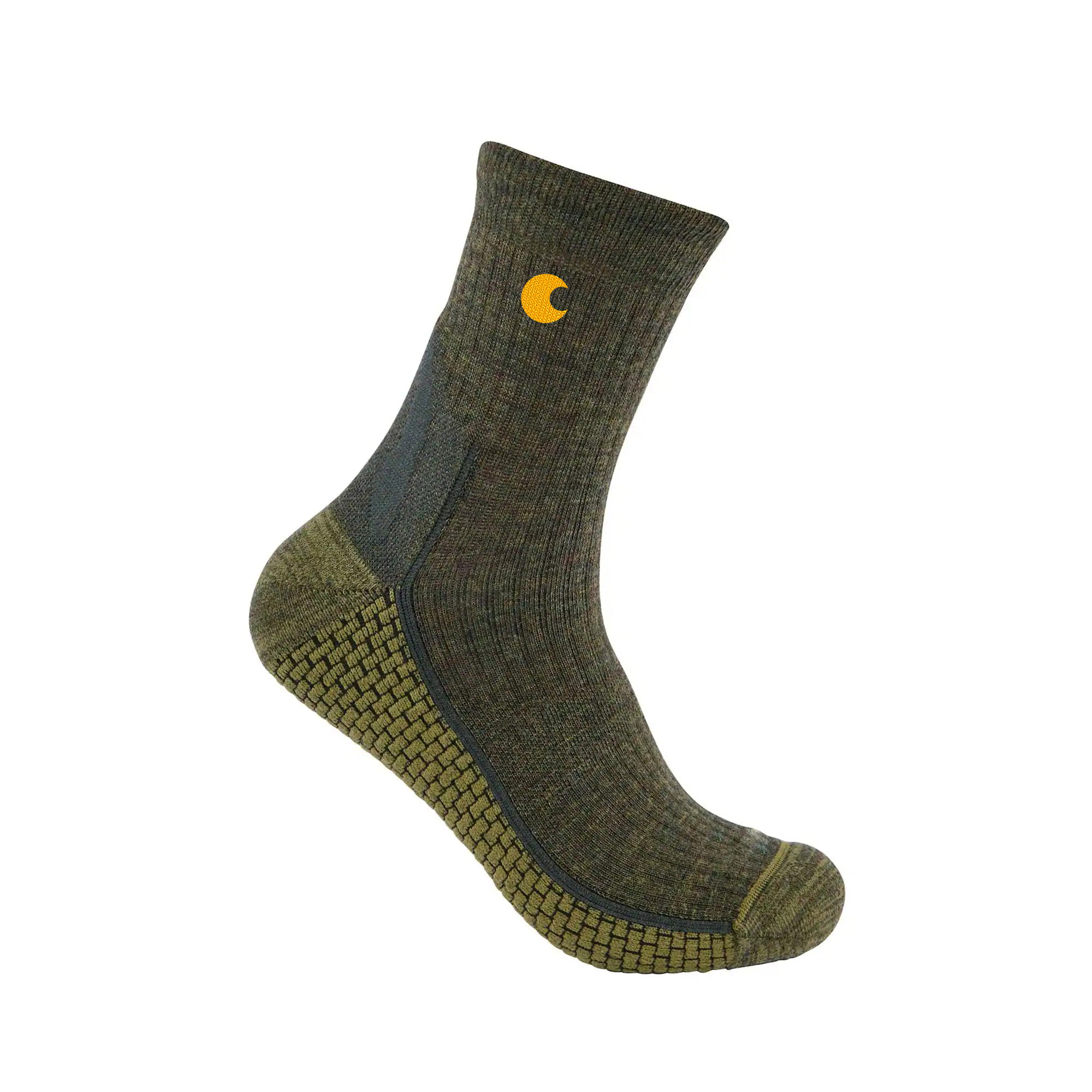 Force Grid Midweight Merino Wool Blend Crew Sock