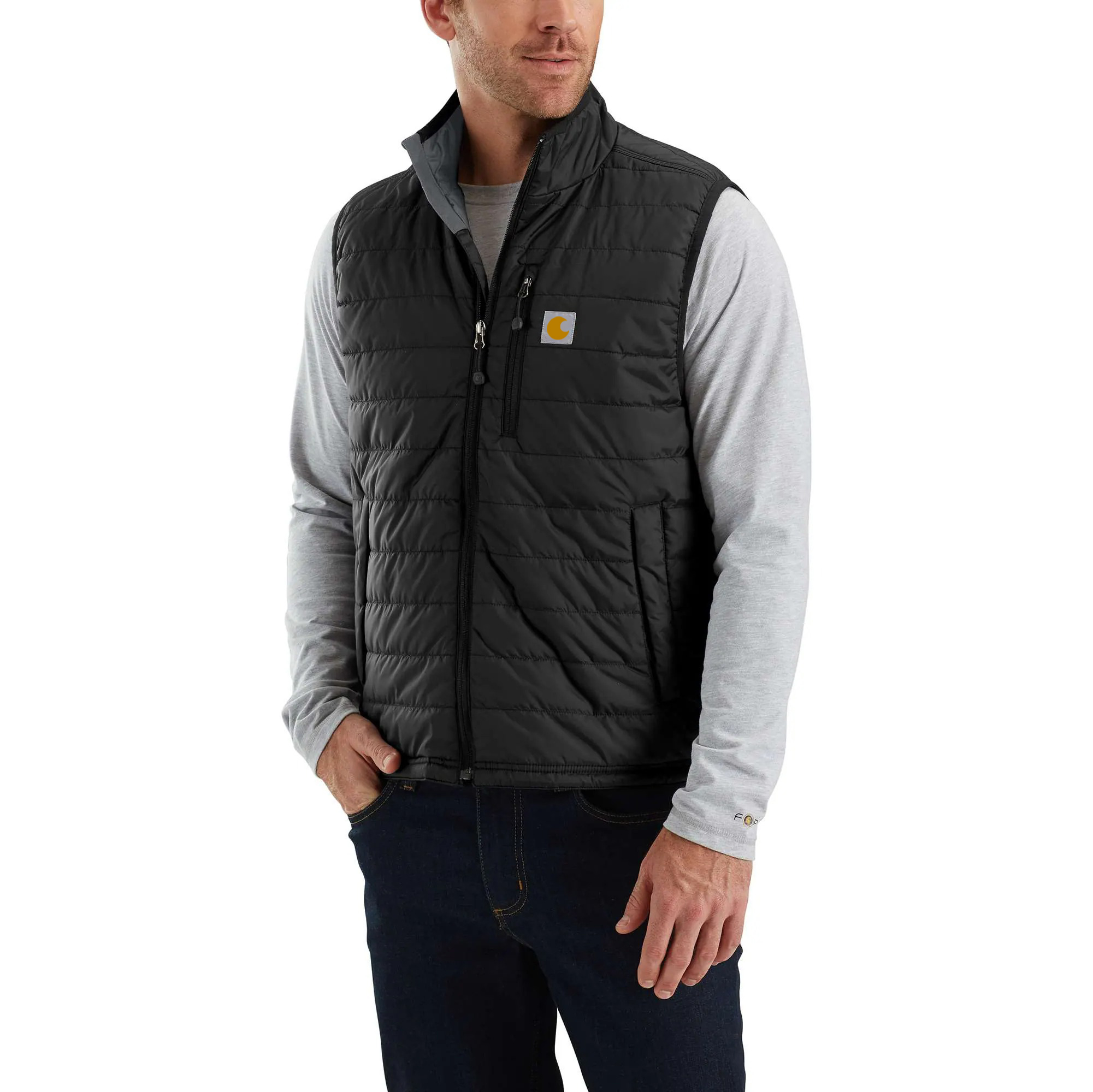 Men's Rain Defender Insulated Vest - Relaxed Fit
