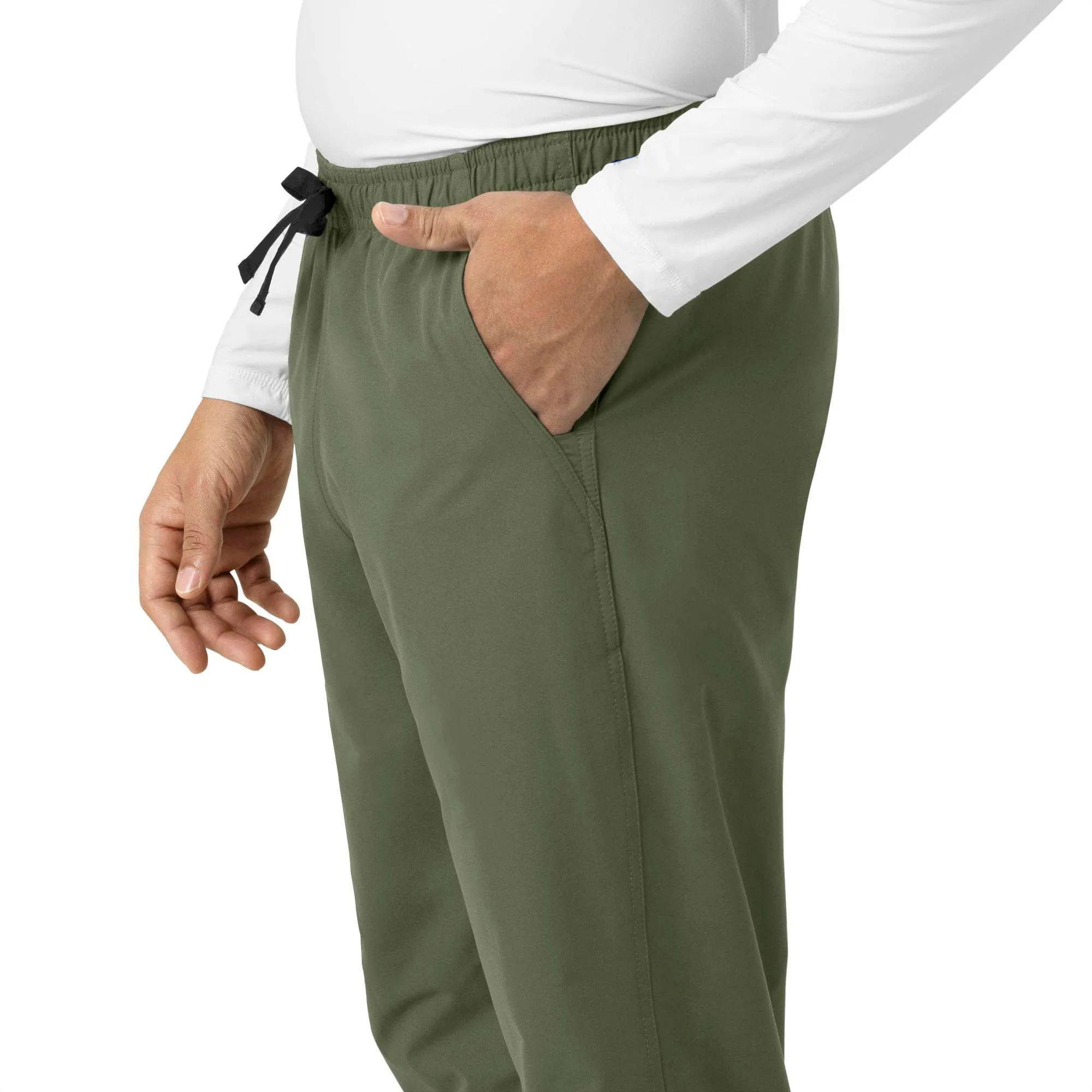 Unisex Force Essentials Elastic Waist Cargo Scrub Pant