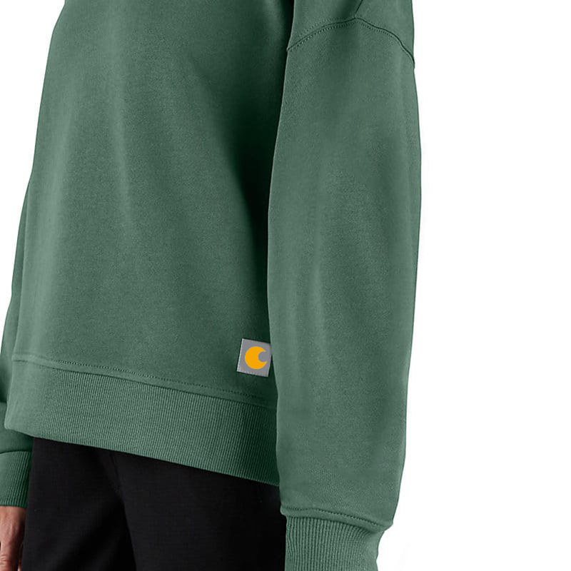 Women's TENCEL Fiber Series Loose Fit Sleeve Graphic Sweatshirt