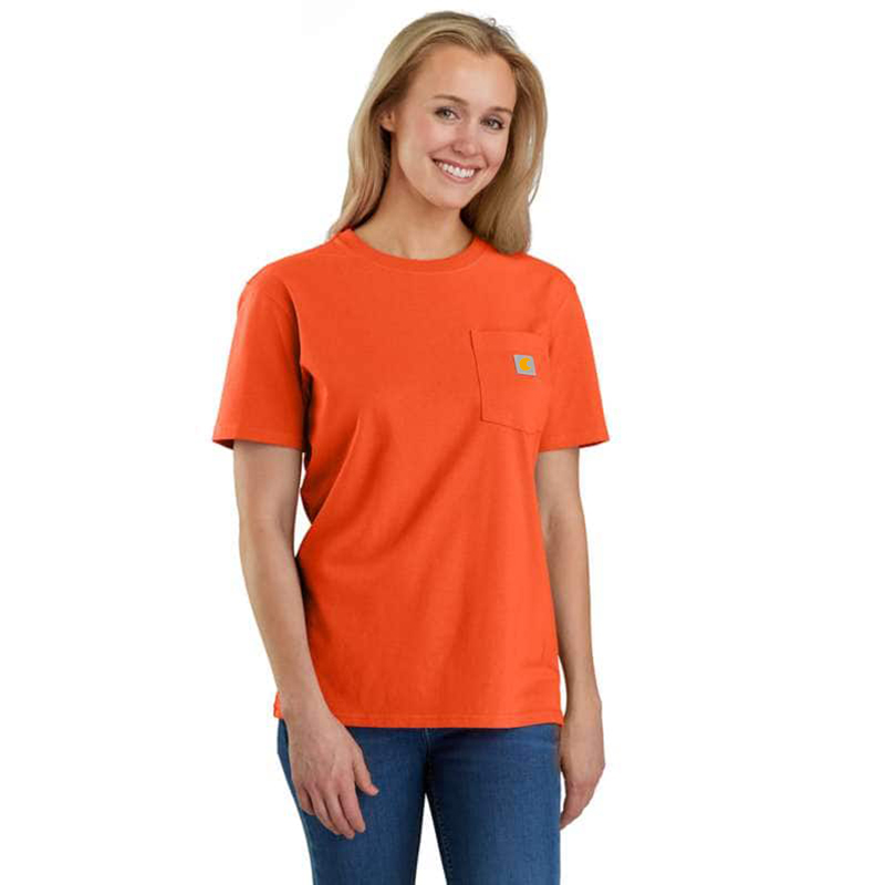 Women's Loose Fit Heavyweight Short-Sleeve Pocket T-Shirt