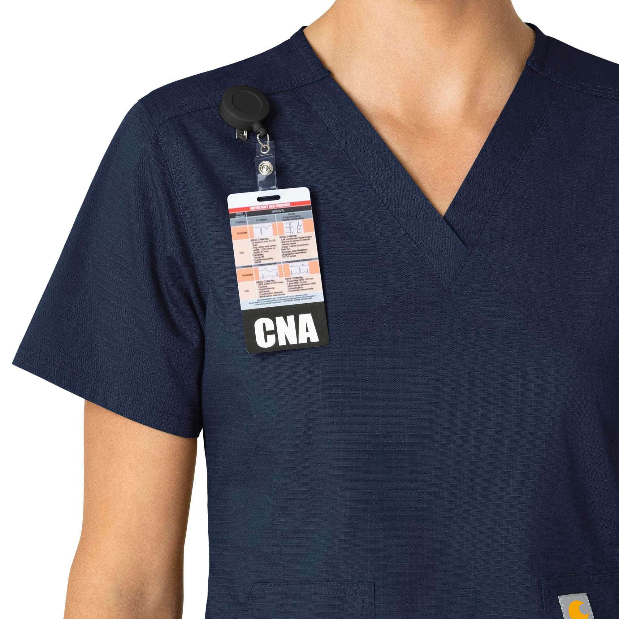 Women's Rugged Flex Ripstop V-Neck Scrub Top