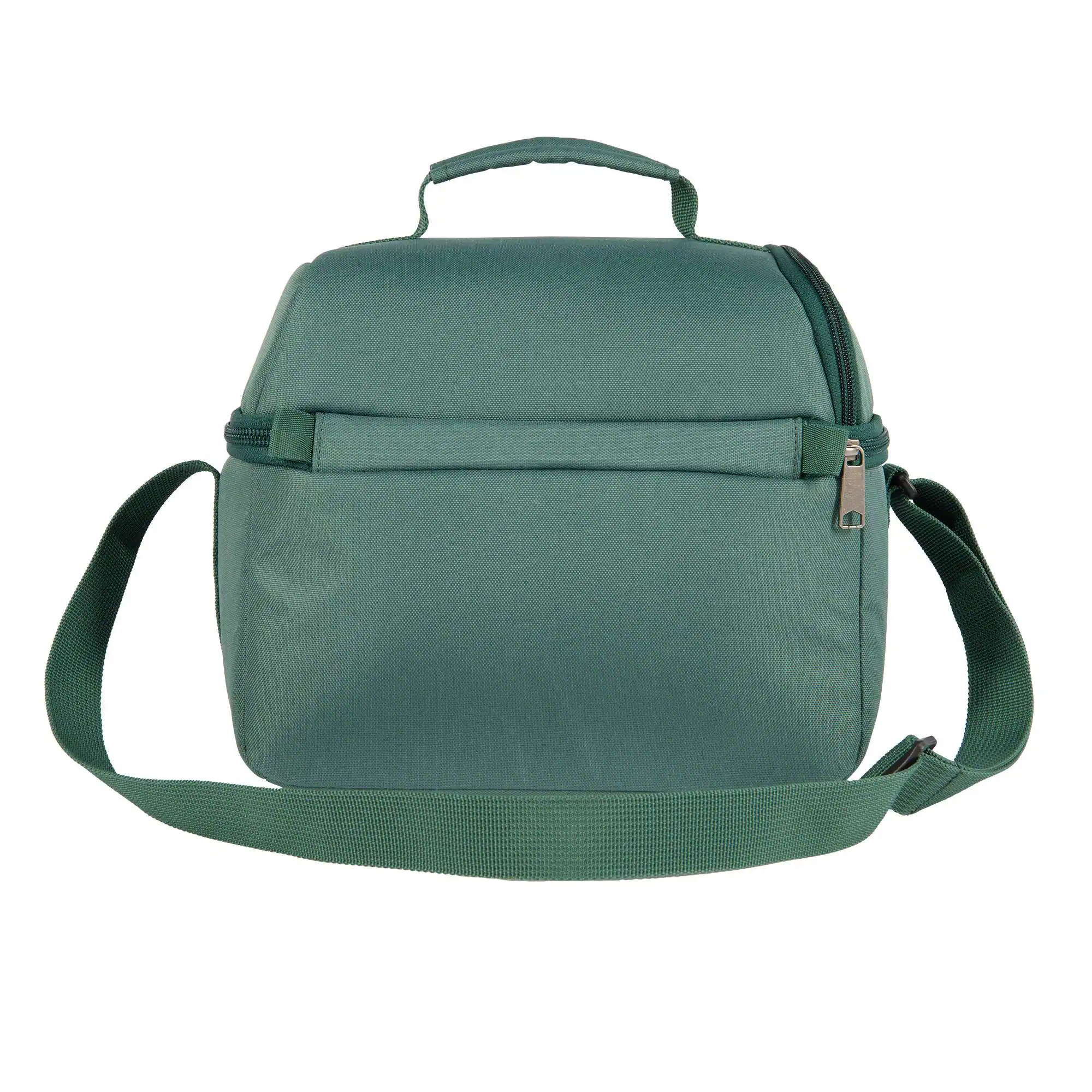 Insulated 12 Can Two Compartment Lunch Cooler