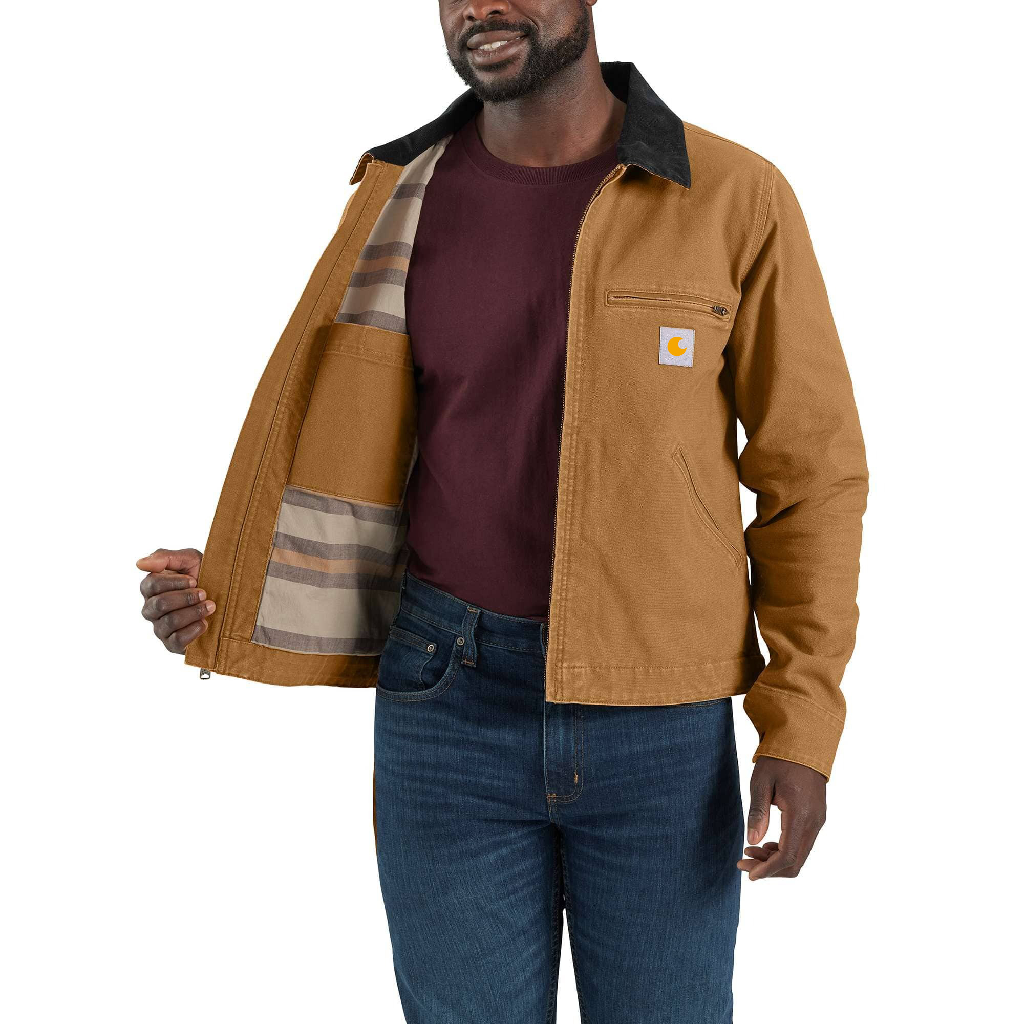 Re-Engineered Rugged Flex Relaxed Fit Duck Detroit Jacket - 1 Warm Rating