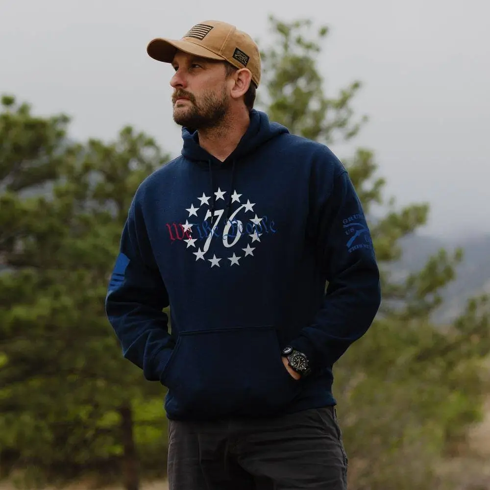 76 We The People Hoodie - Navy