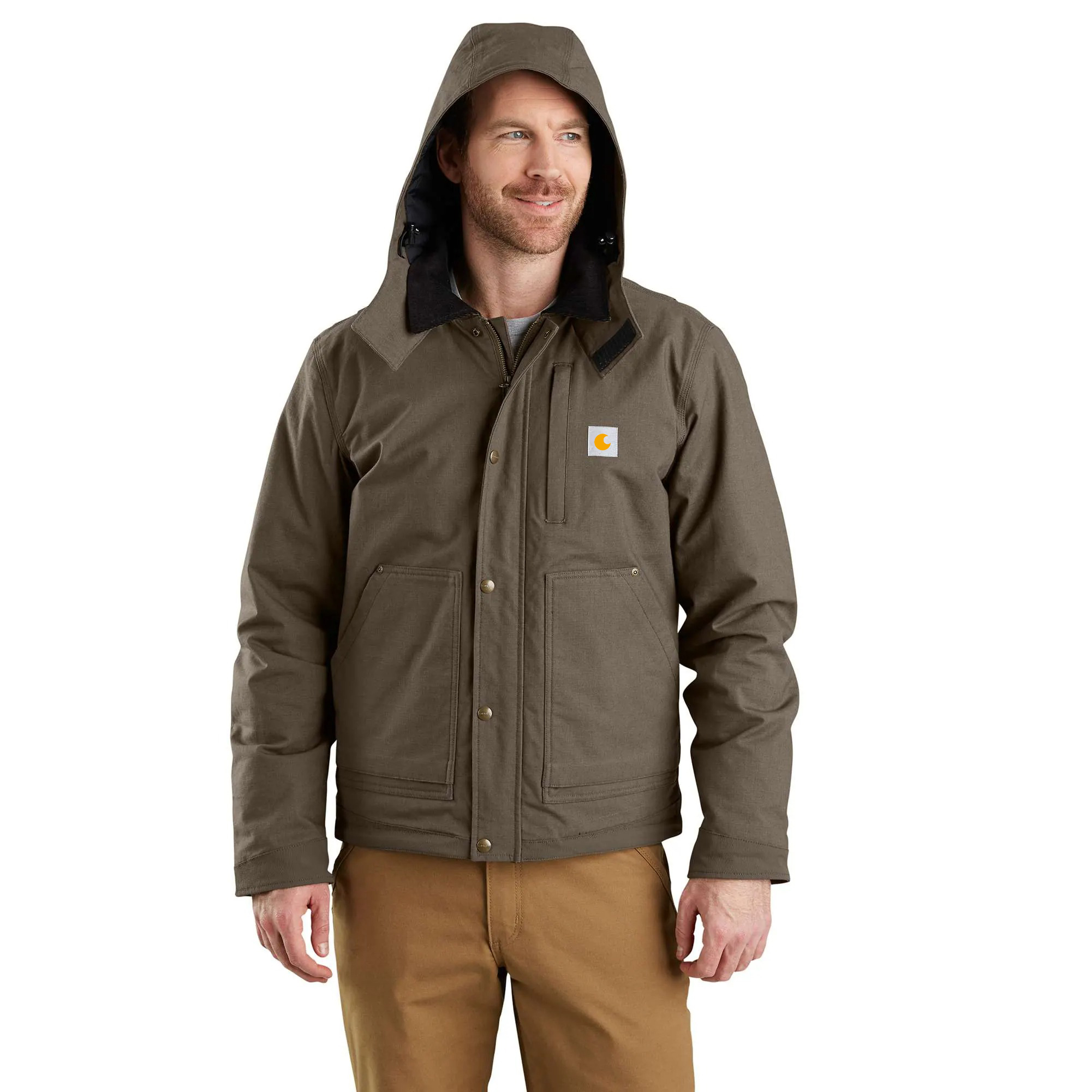 Full Swing Relaxed Fit Ripstop Insulated Jacket - 3 Warmest Rating