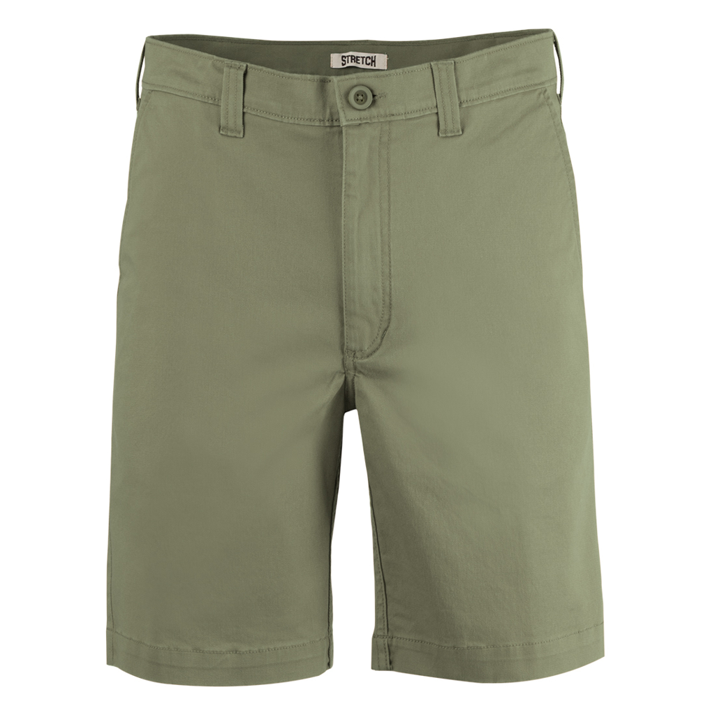 Flat Front Chino Shorts