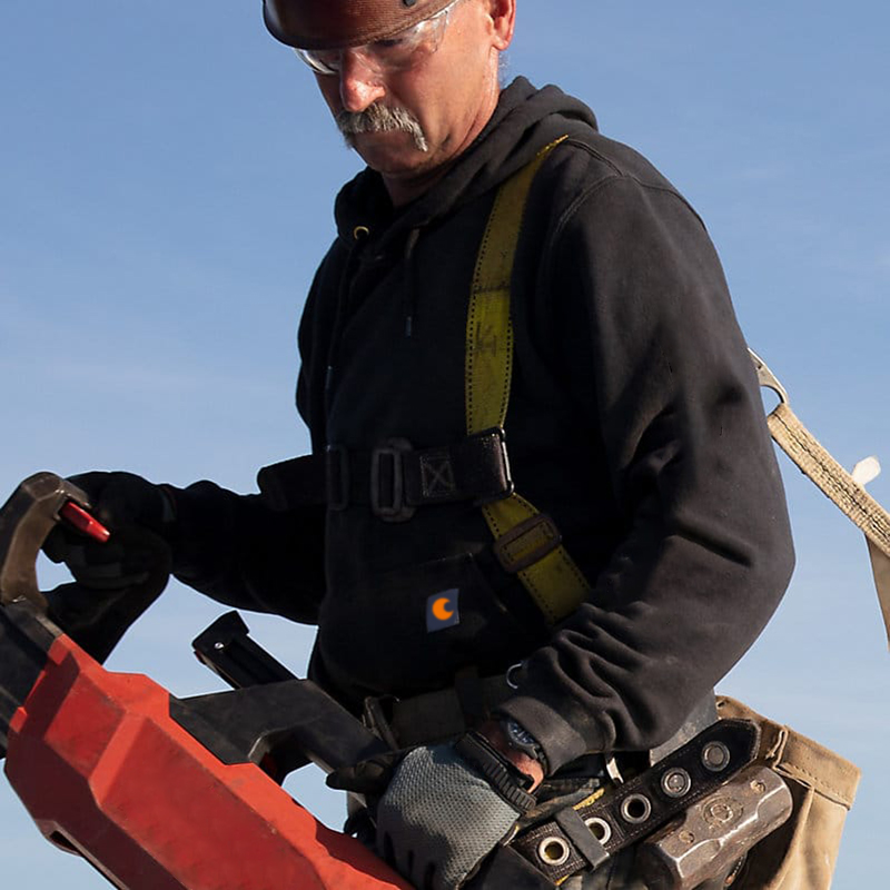 Loose Fit Midweight Logo Graphic Sweatshirt