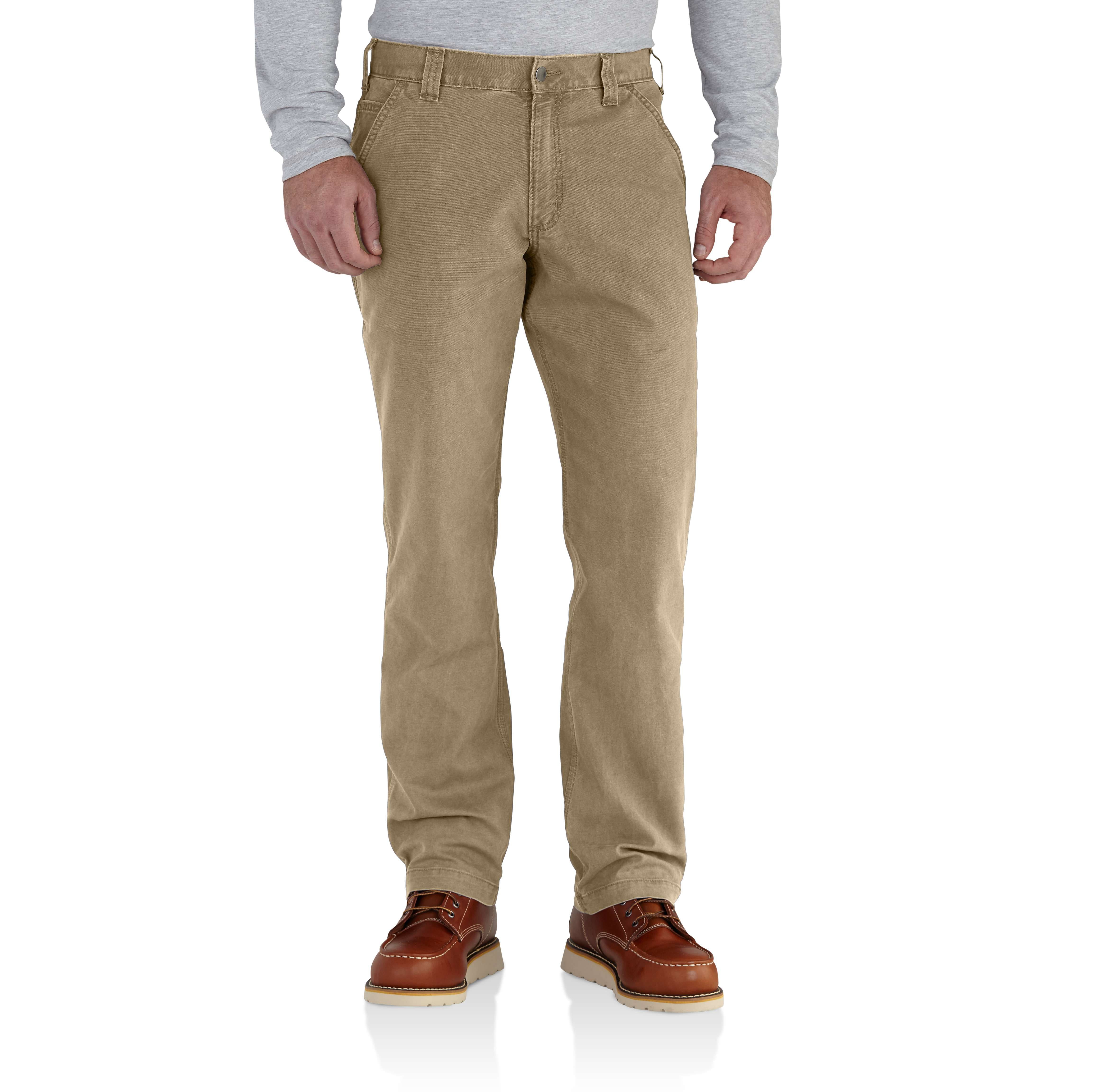 Men's Work Pant - Relaxed Fit - Rugged Flex - Canvas