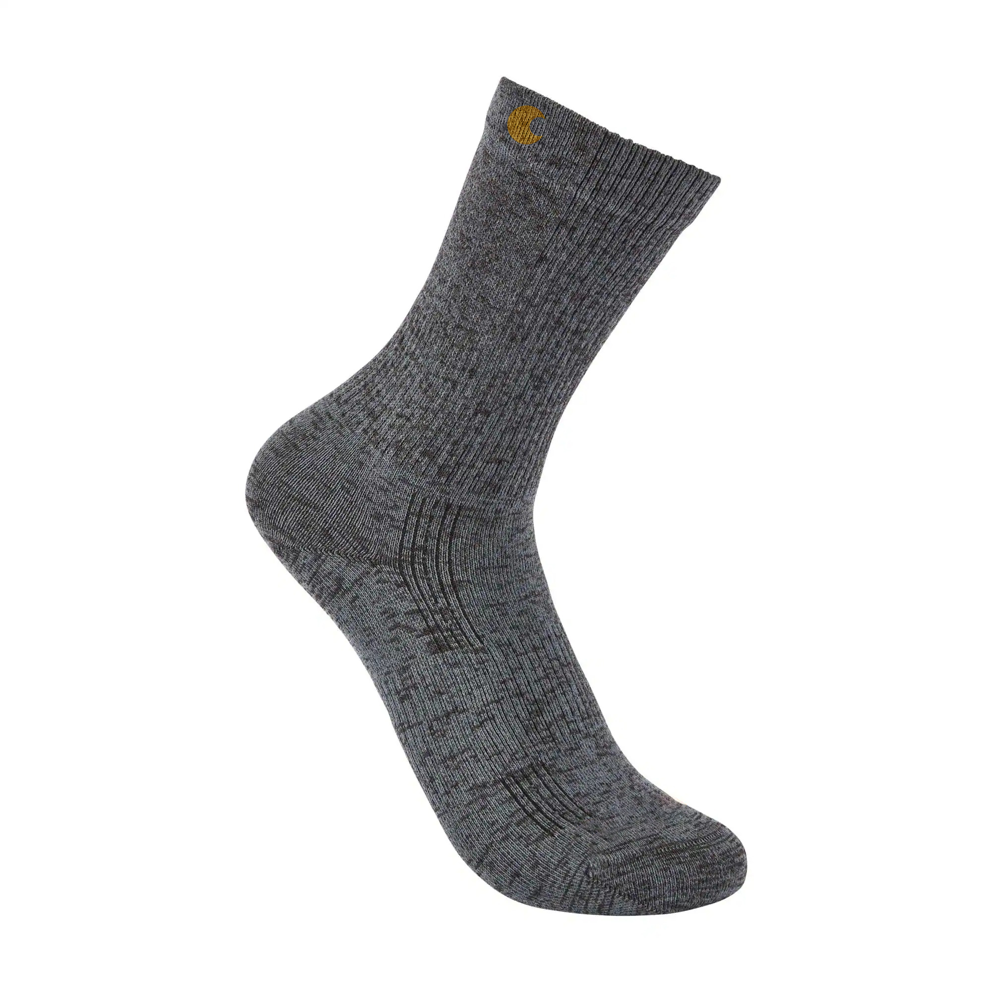 Lightweight Durable Nylon-Synthetic Blend Crew Sock