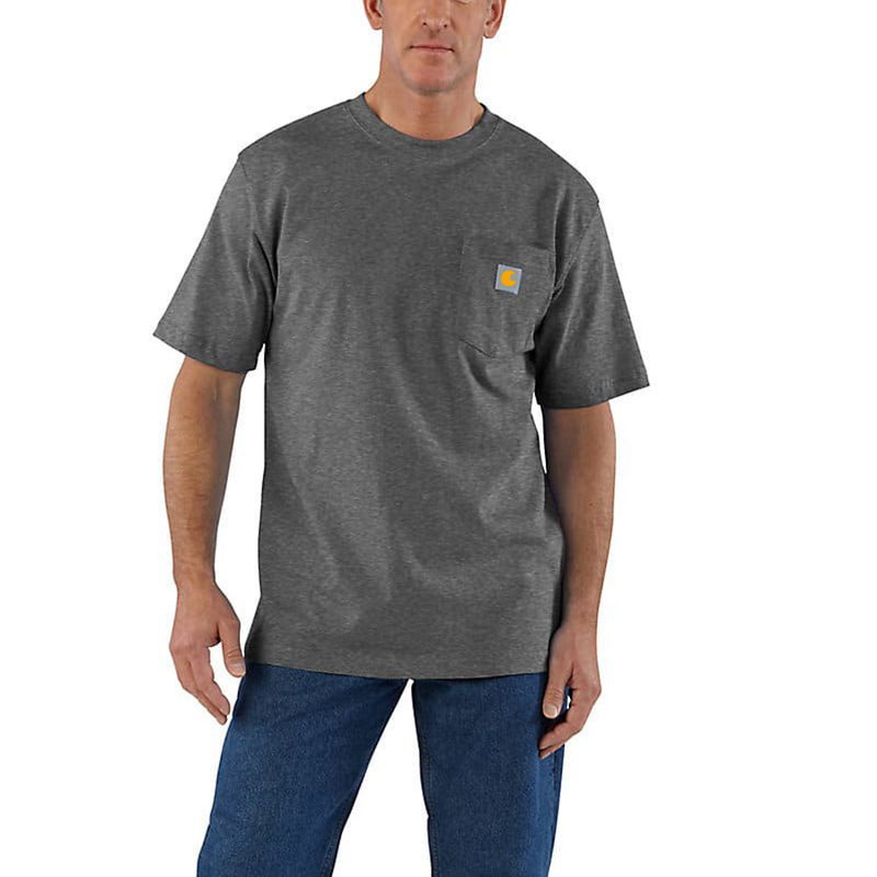 Loose Fit Heavyweight Short-Sleeve Pocket T-Shirt