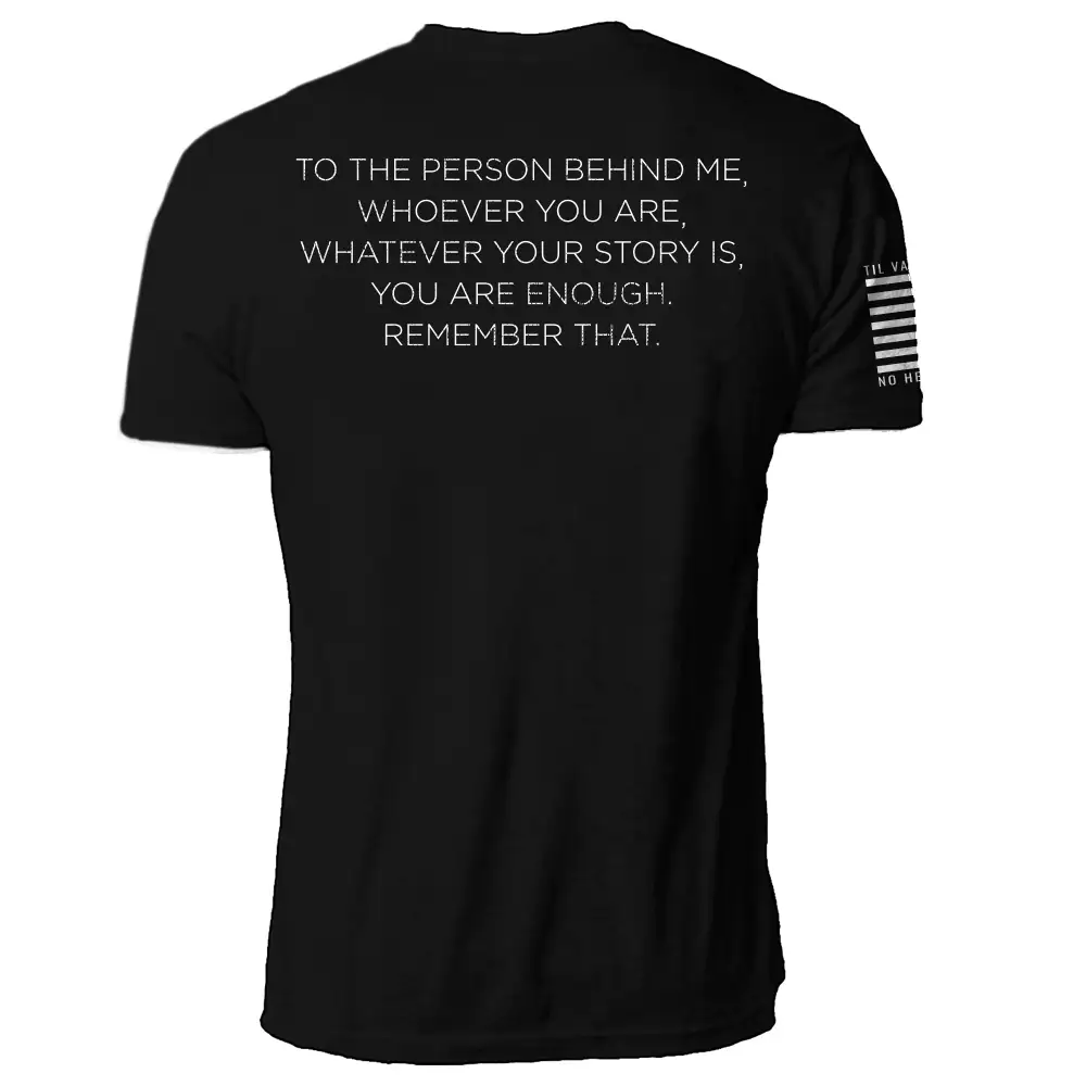 To The Person Behind Me