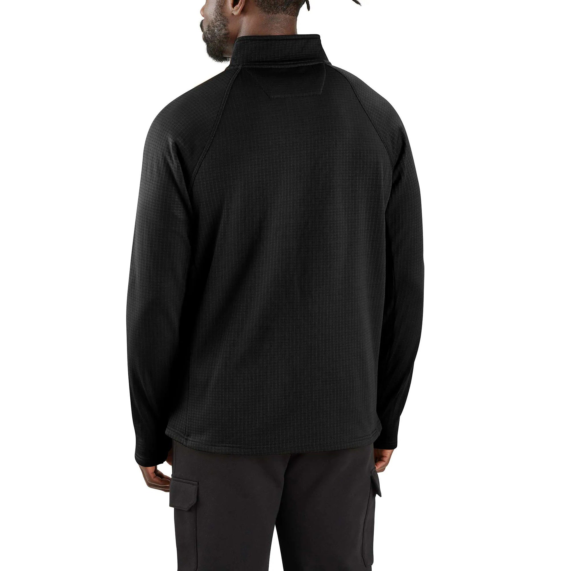 Force Relaxed Fit Mock Neck Half-Zip Shirt
