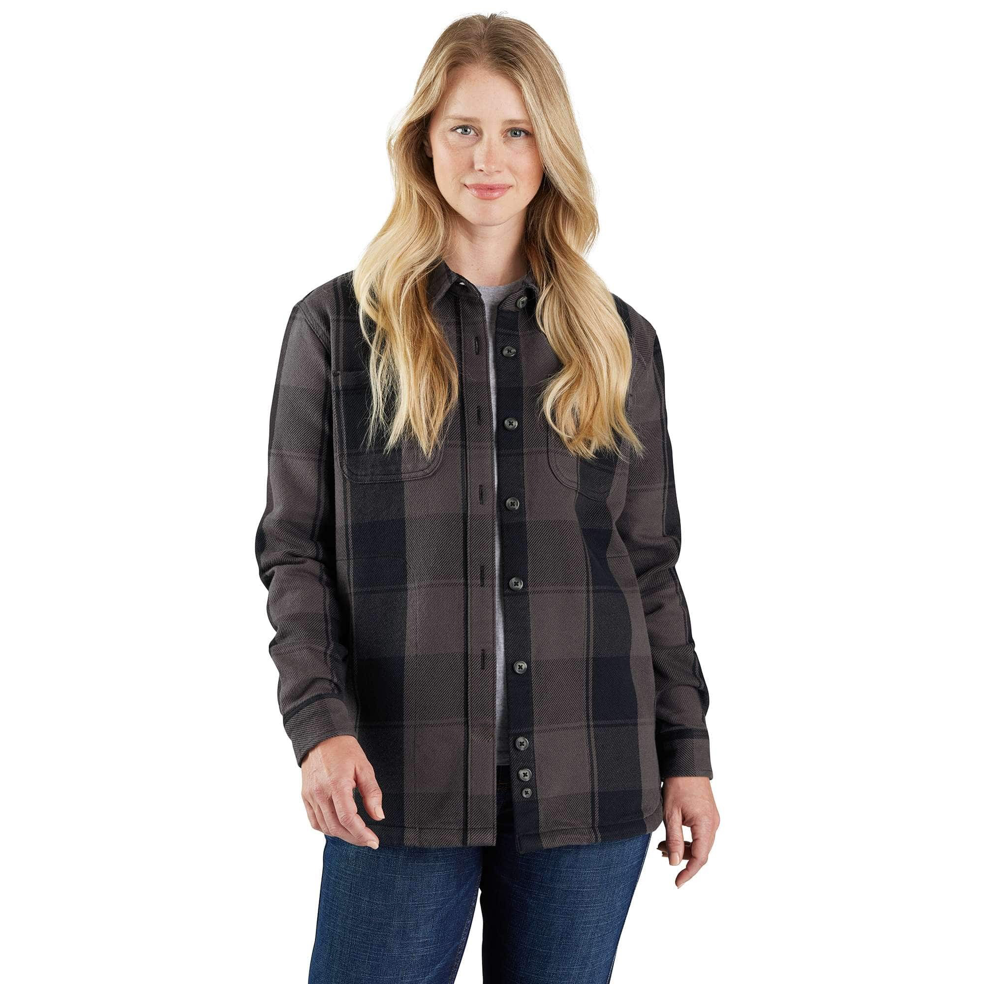Women's Loose Fit Twill Shirt Jac