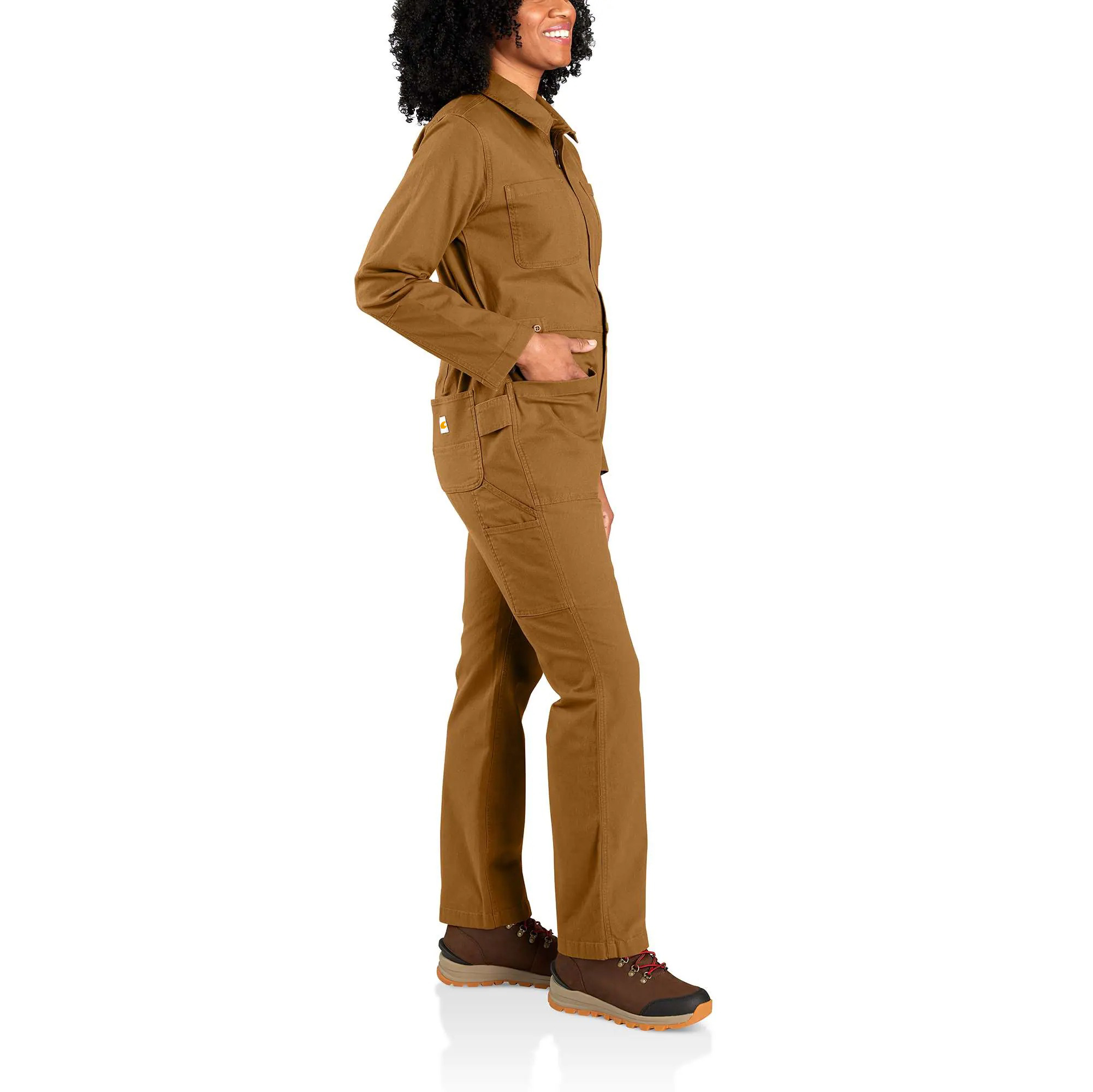 Women's Coverall - Relaxed Fit - Rugged Flex - Canvas