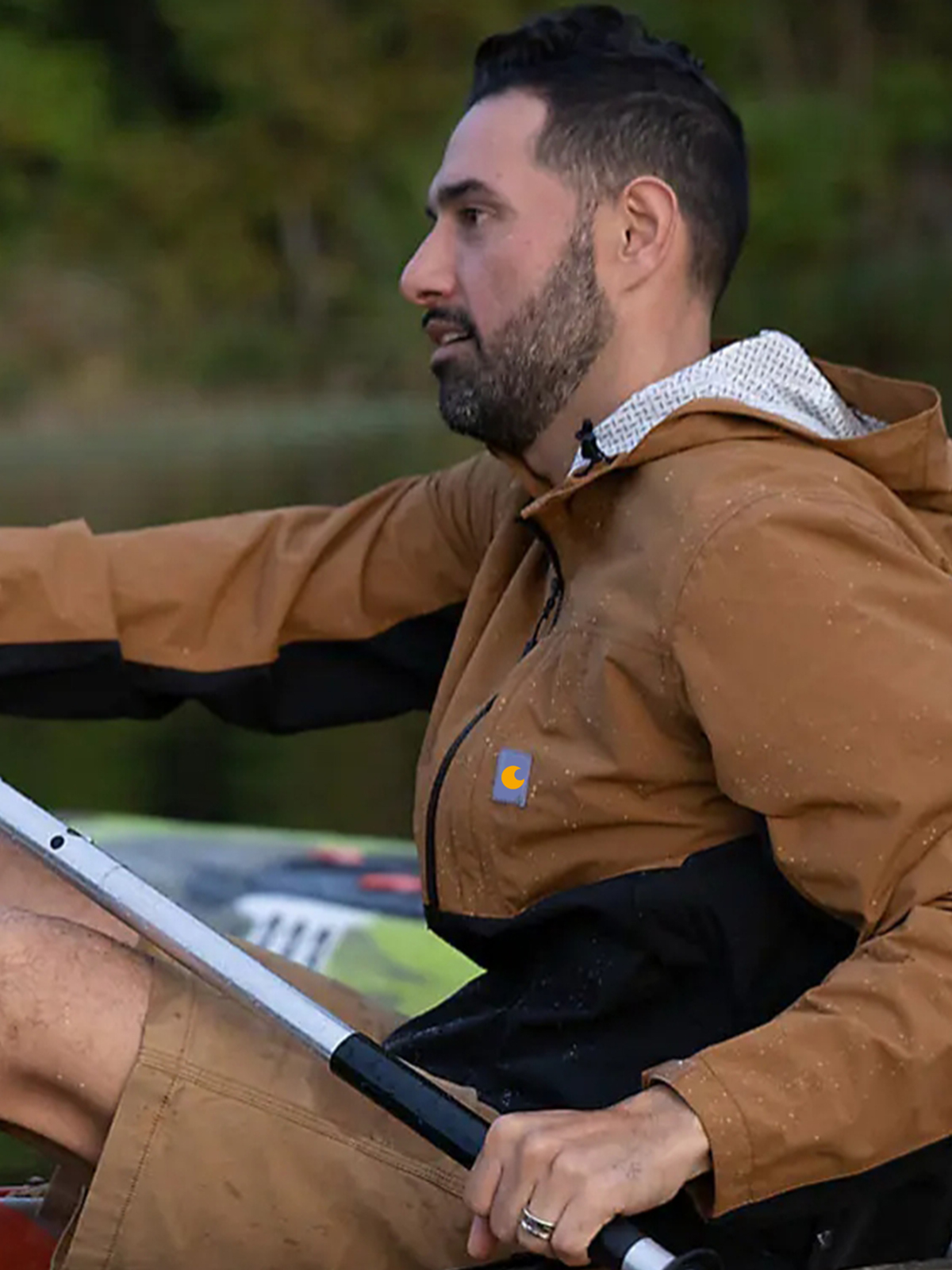 Men's Storm Defender Waterproof Jacket - Relaxed Fit - Lightweight Packable