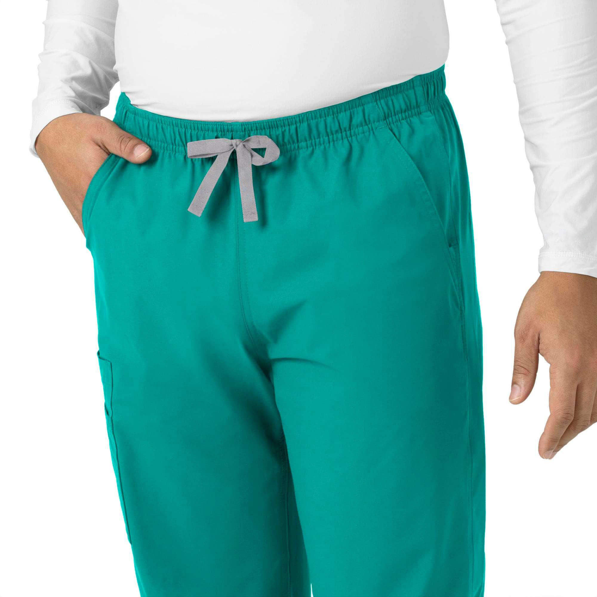 Unisex Force Essentials Elastic Waist Cargo Scrub Pant