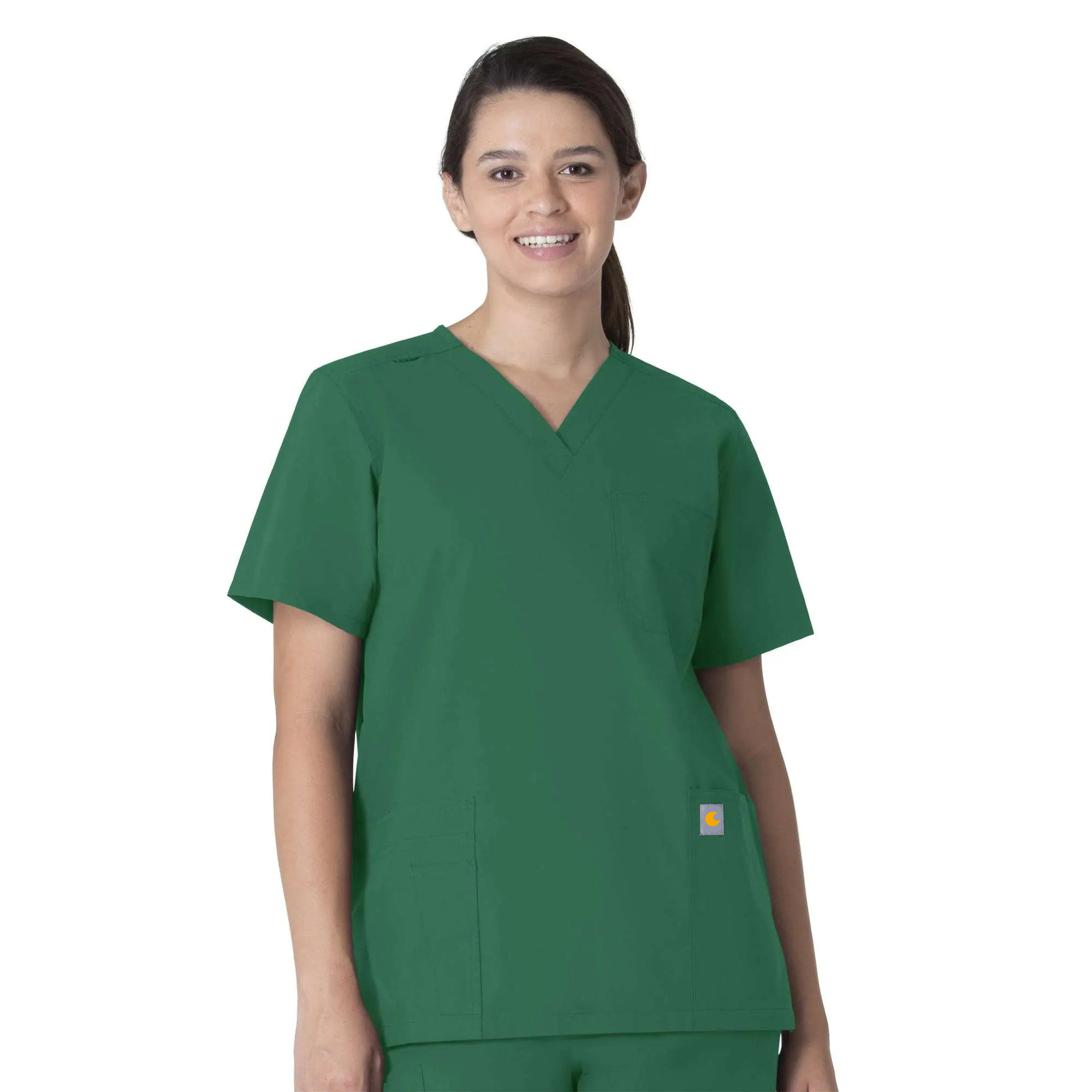 Unisex Force Essentials V-Neck 6-Pocket Scrub Top