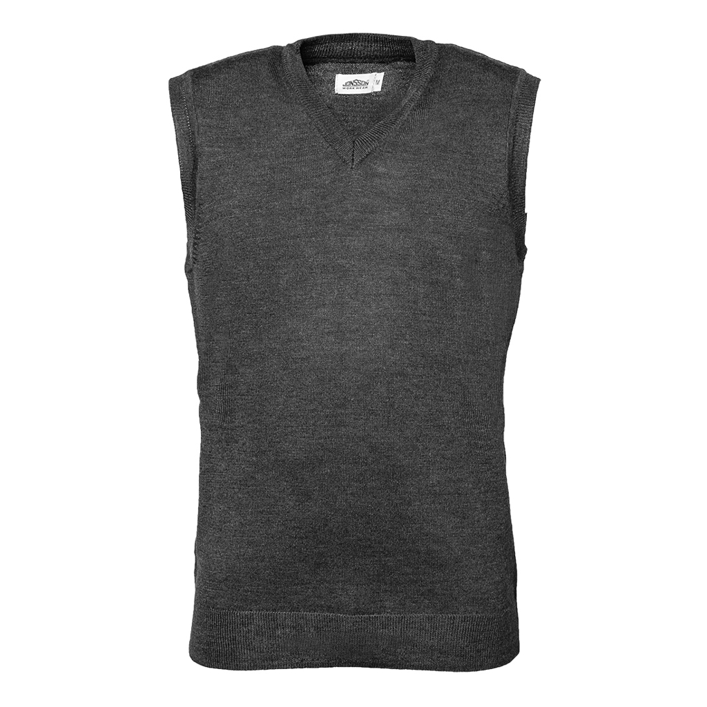 Fine Gauge V-Neck Sleeveless Jersey