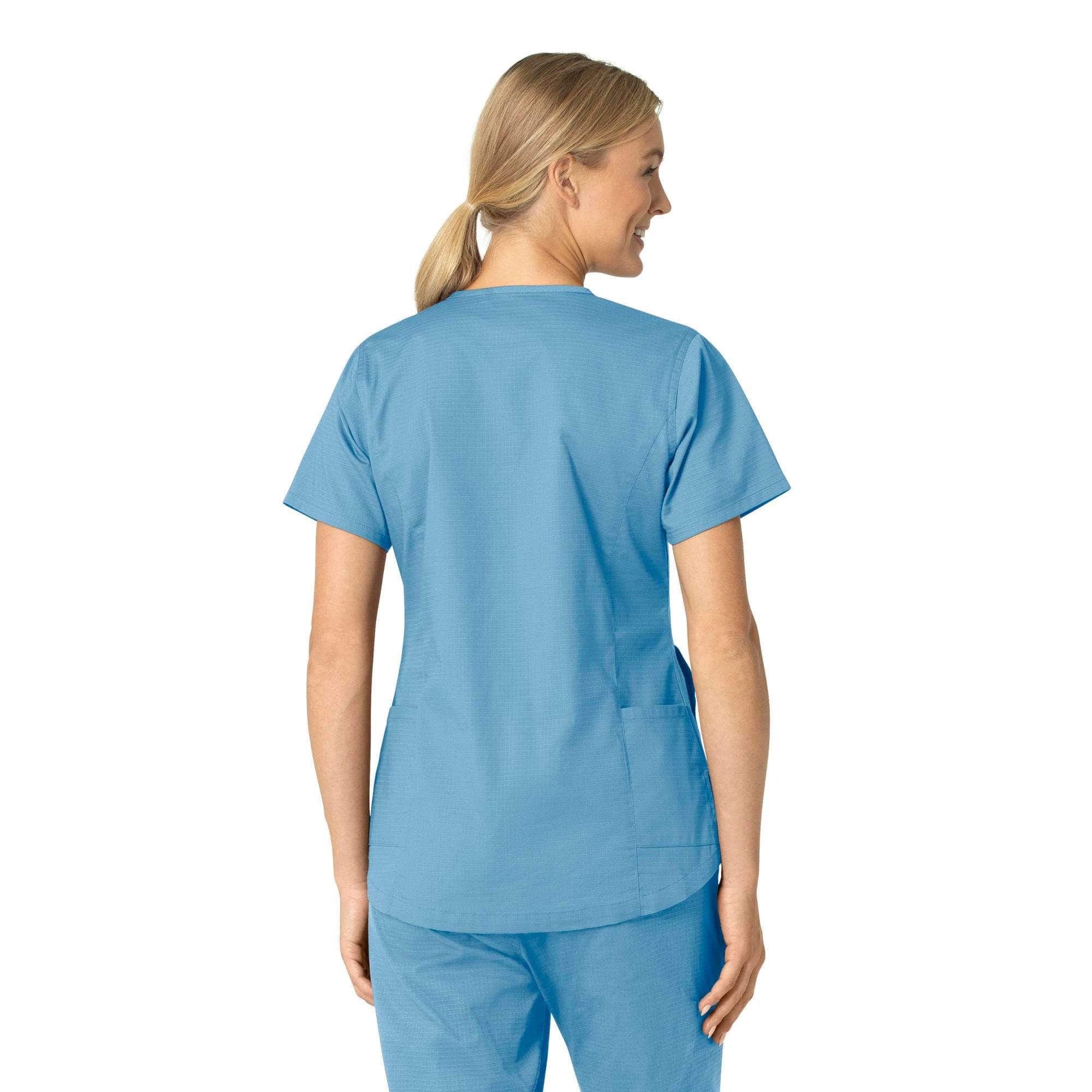 Women's Rugged Flex Ripstop V-Neck Scrub Top