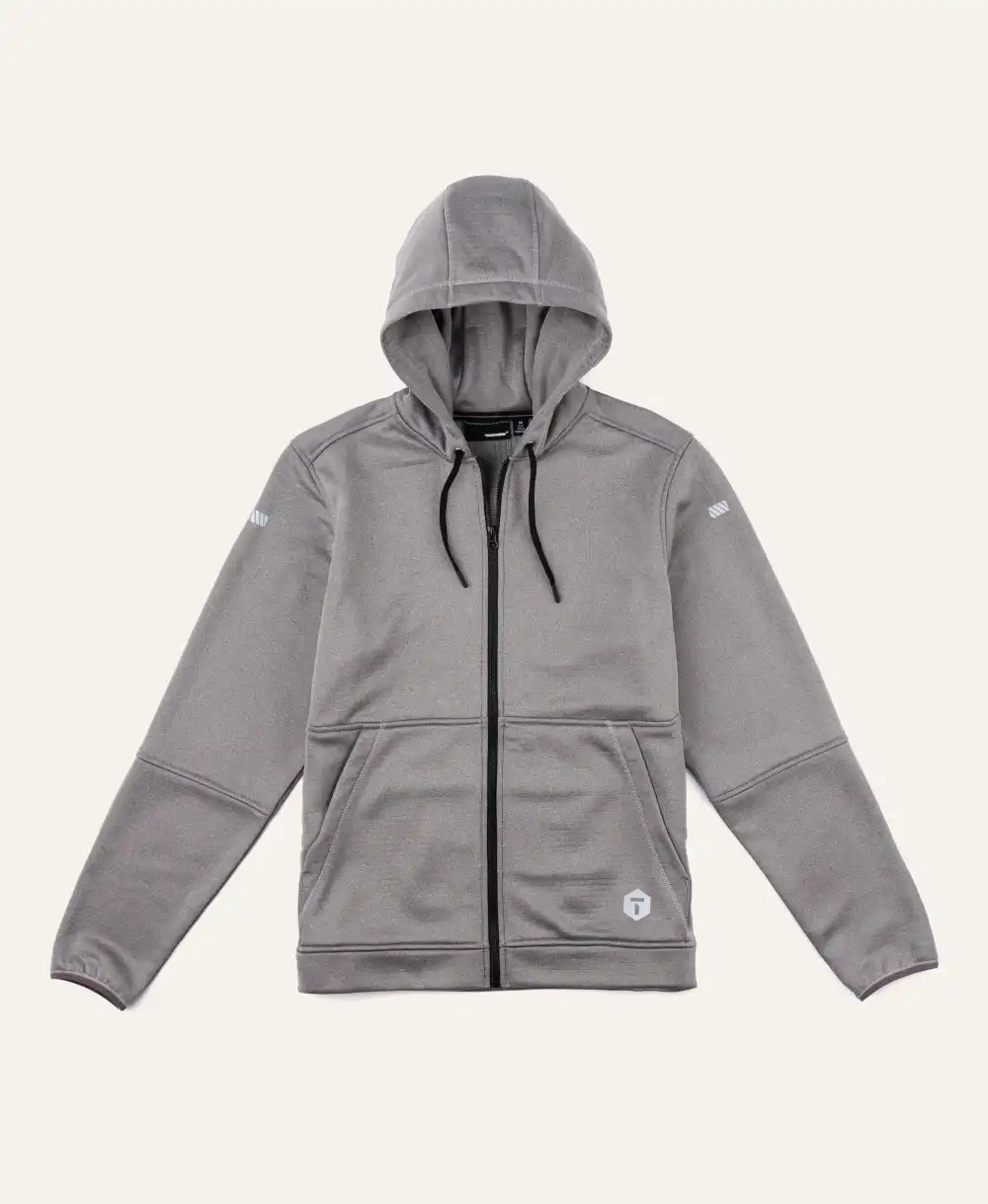 M2 Grid Zip Up Hoodie