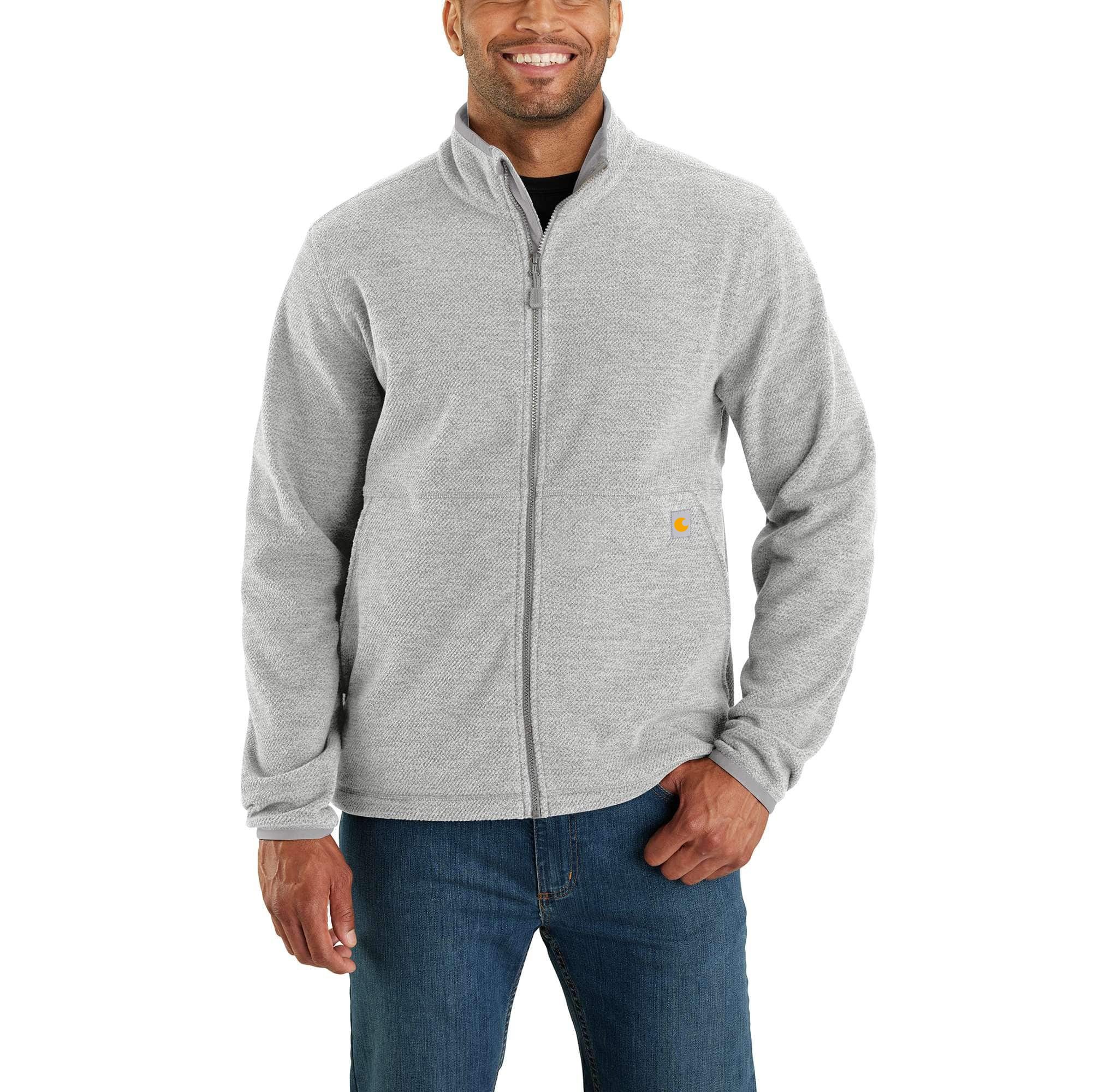 Full-Zip Relaxed Fit Fleece Jacket - 1 Warm Rating
