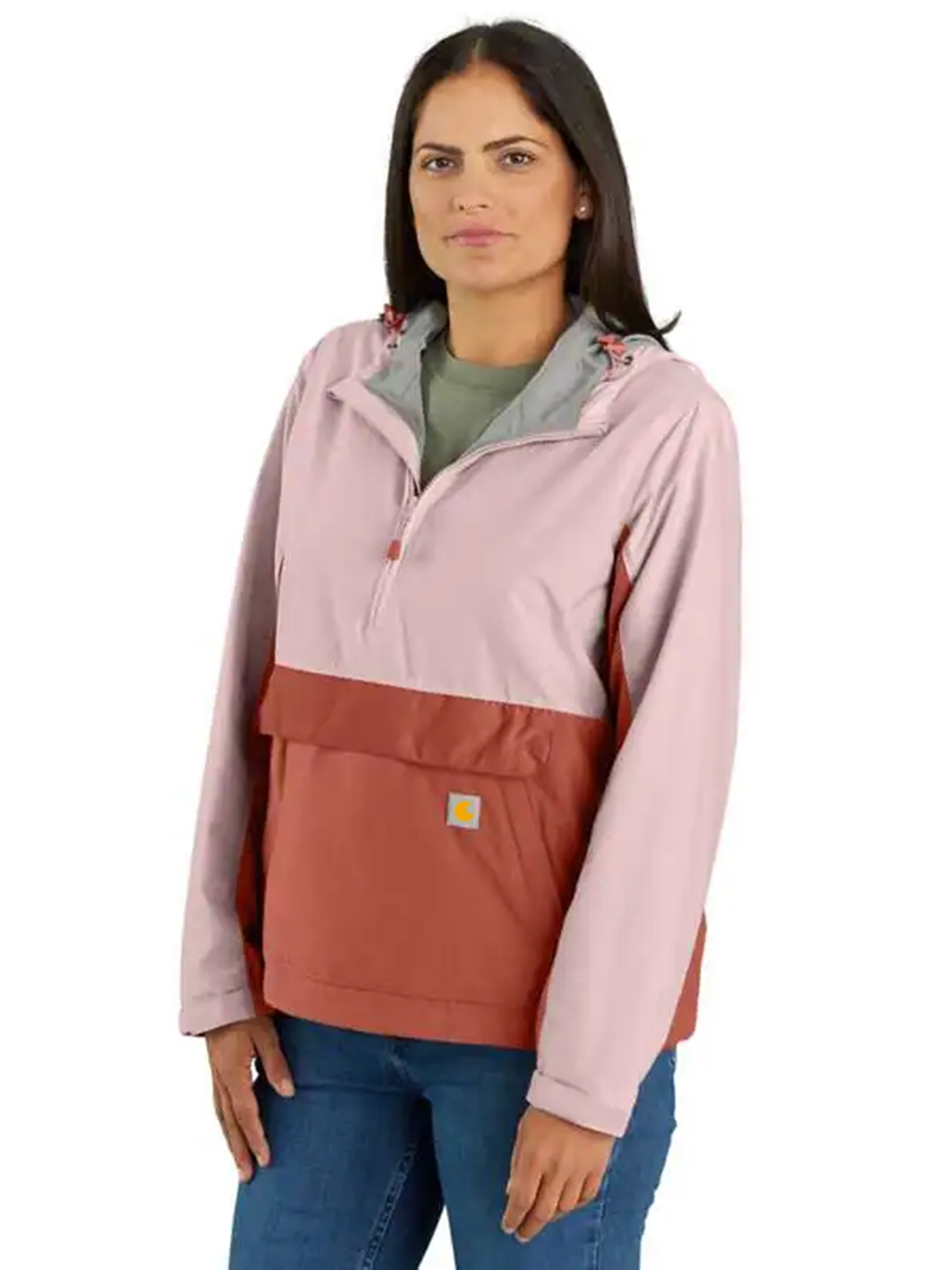 Women's Loose Fit Lightweight Packable Anorak - 1 Warm Rating