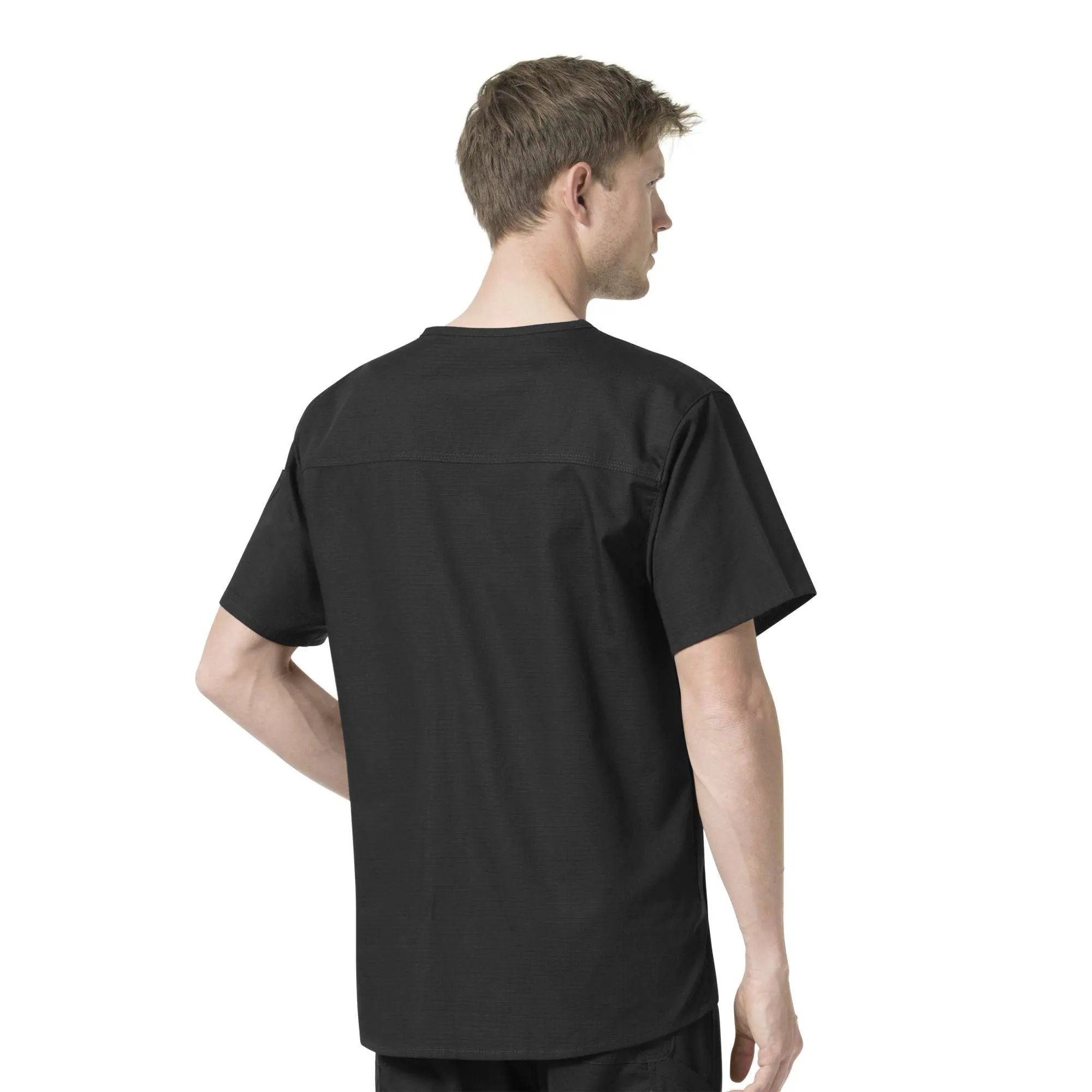 Rugged Flex Ripstop Chest Pocket Scrub Top