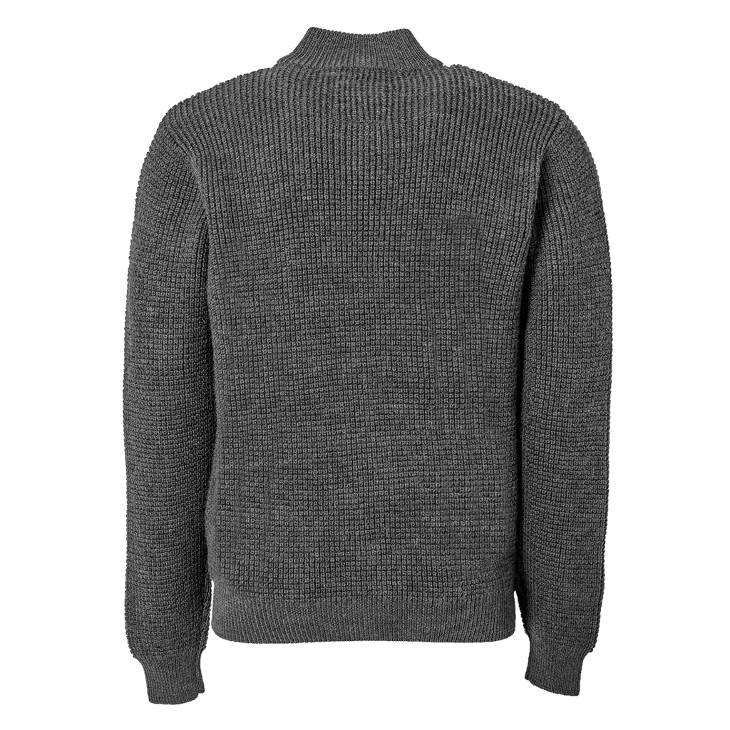 Men’s Full Zip Waffle Knit Jersey