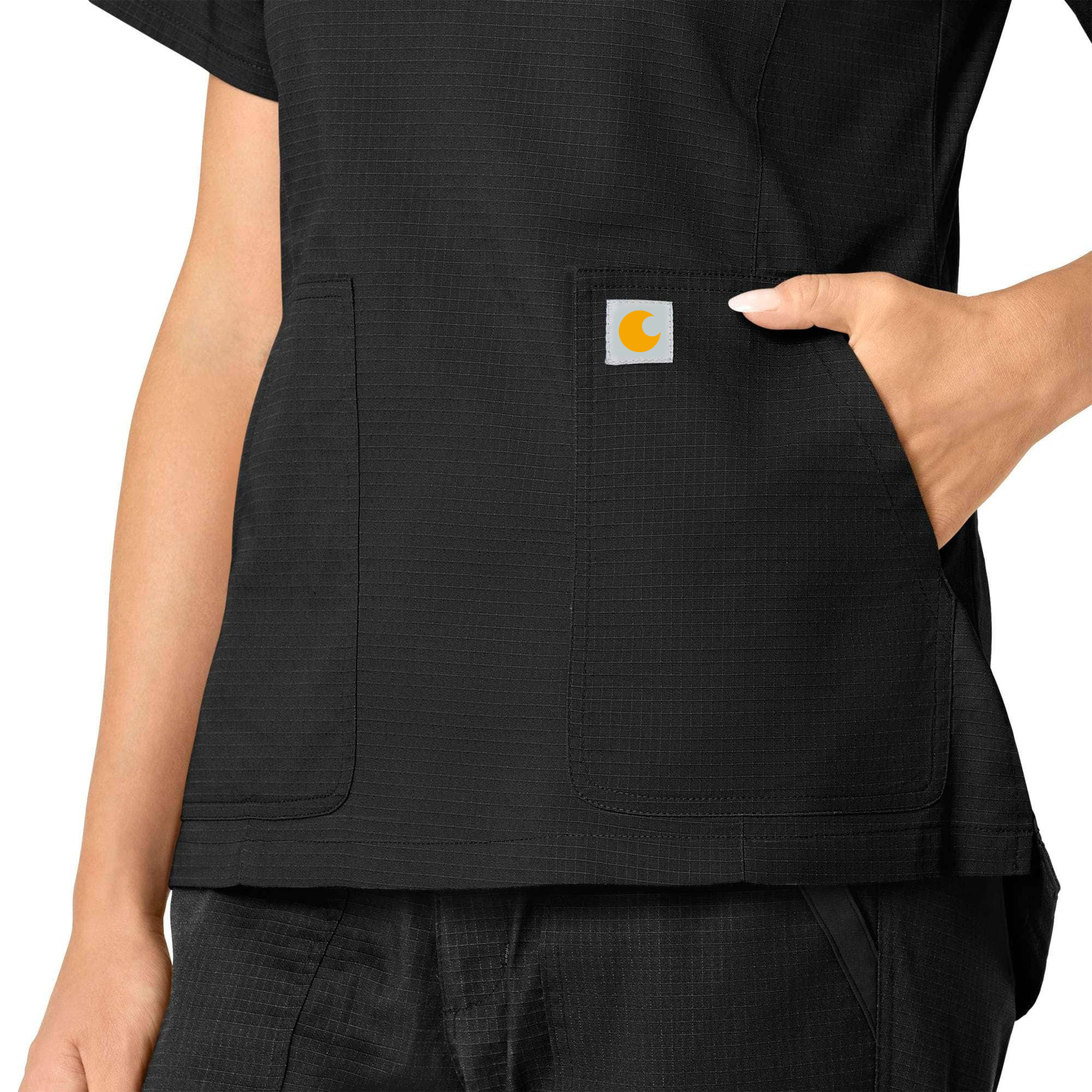 Women's Rugged Flex Ripstop V-Neck Scrub Top