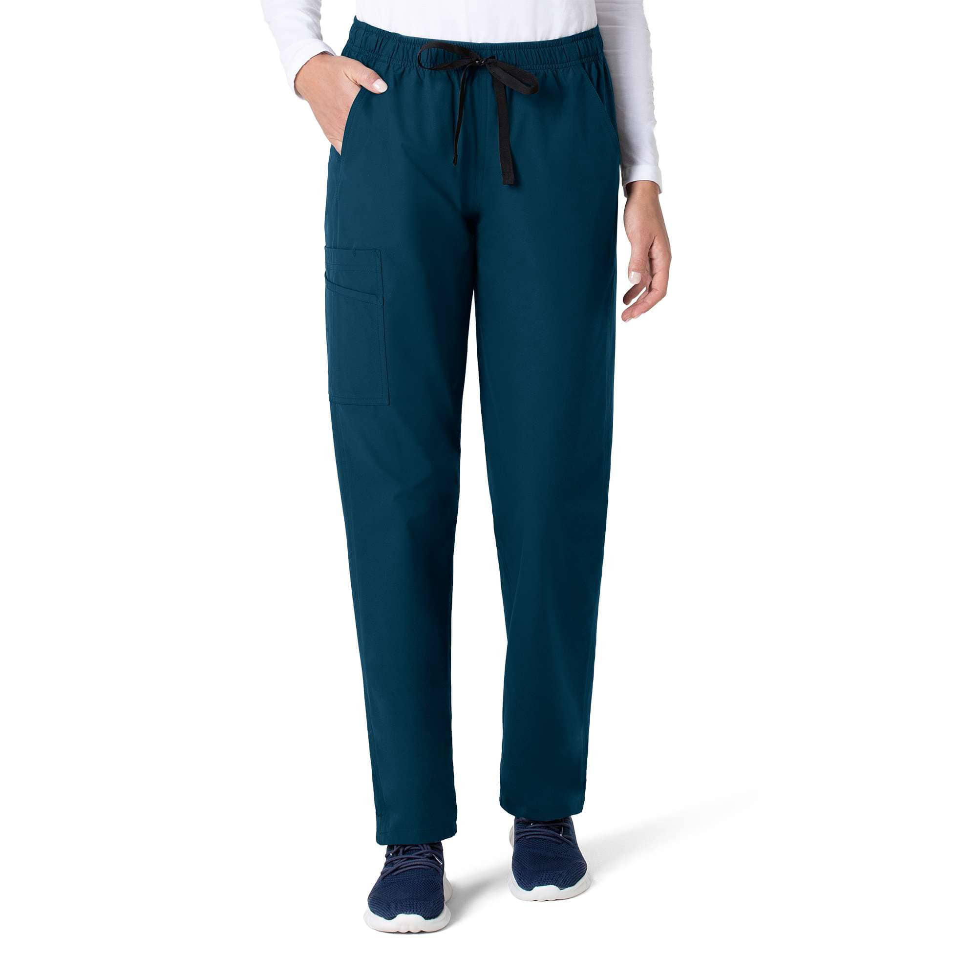 Unisex Force Essentials Elastic Waist Cargo Scrub Pant