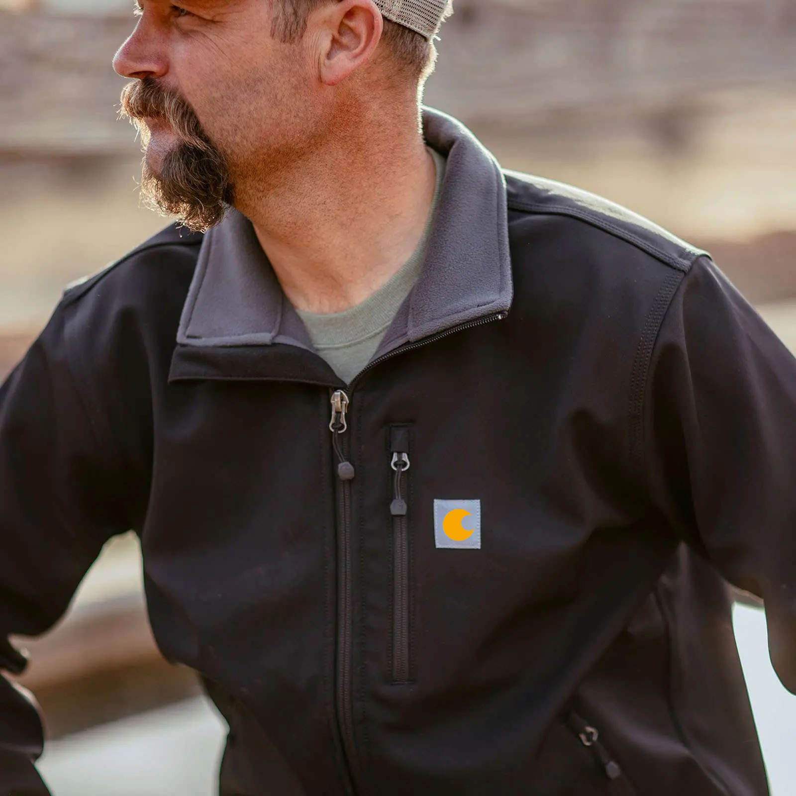 Rain Defender Relaxed Fit Heavyweight Softshell Jacket - 1 Warm Rating