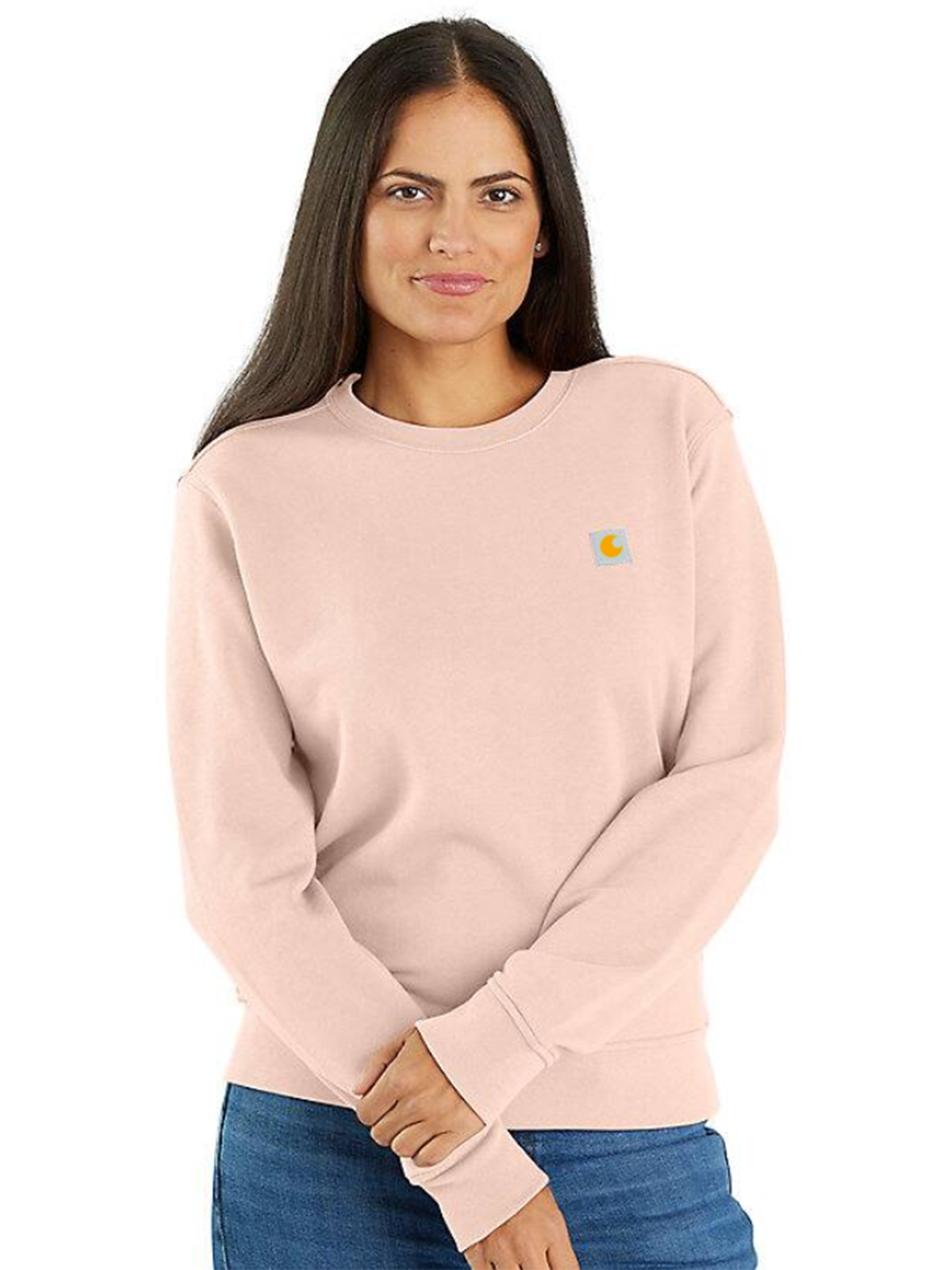 Women's TENCEL Fiber Series Relaxed Fit French Terry Crewneck Sweatshirt