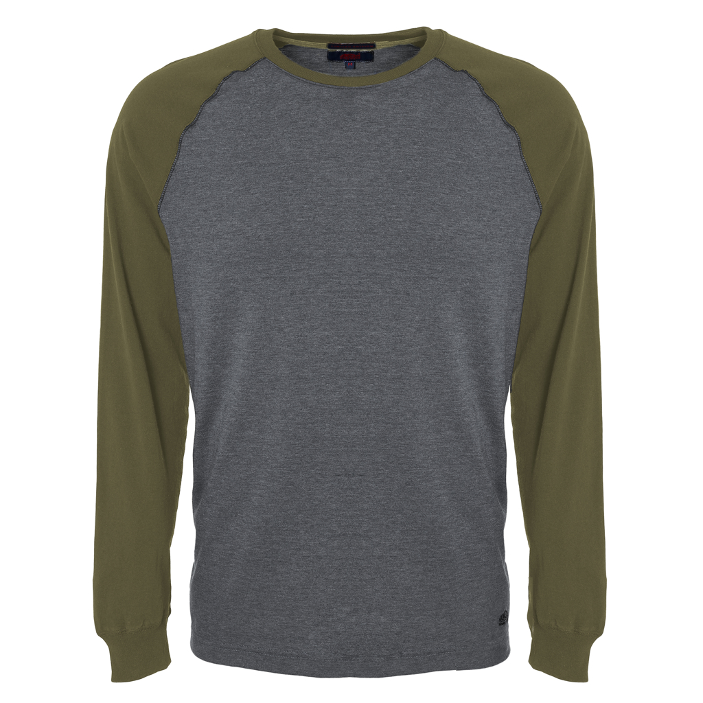 Limited Edition Raglan Colourblock Long Sleeve Tee Shirt