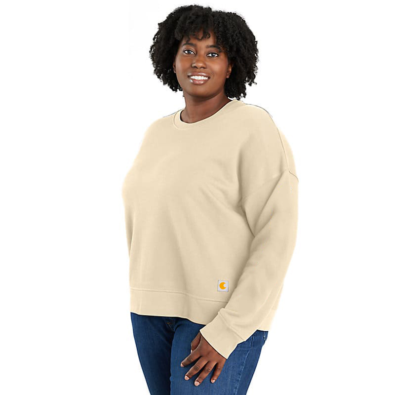 Women's TENCEL Fiber Series Loose Fit Sleeve Graphic Sweatshirt