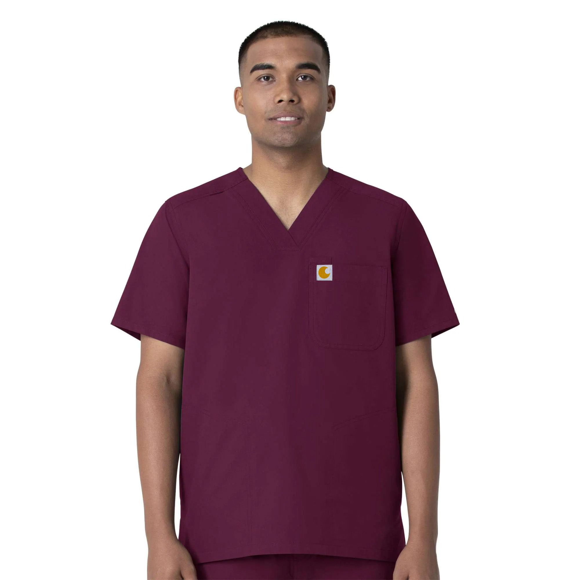 Force Essentials V-Neck Shirttail Scrub Top