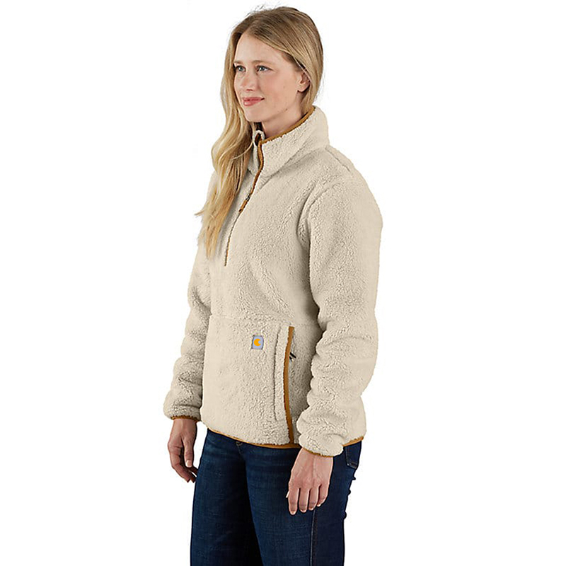 Women's Loose Fit Fleece Pullover - 3 Warmest Rating