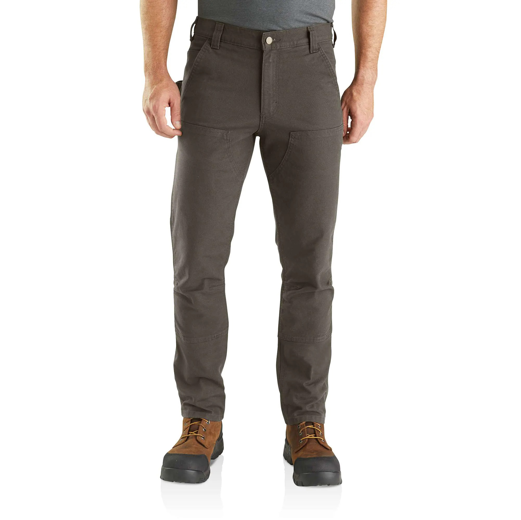 Men's Utility Double-Knee Pant - Slim Fit - Rugged Flex - Duck