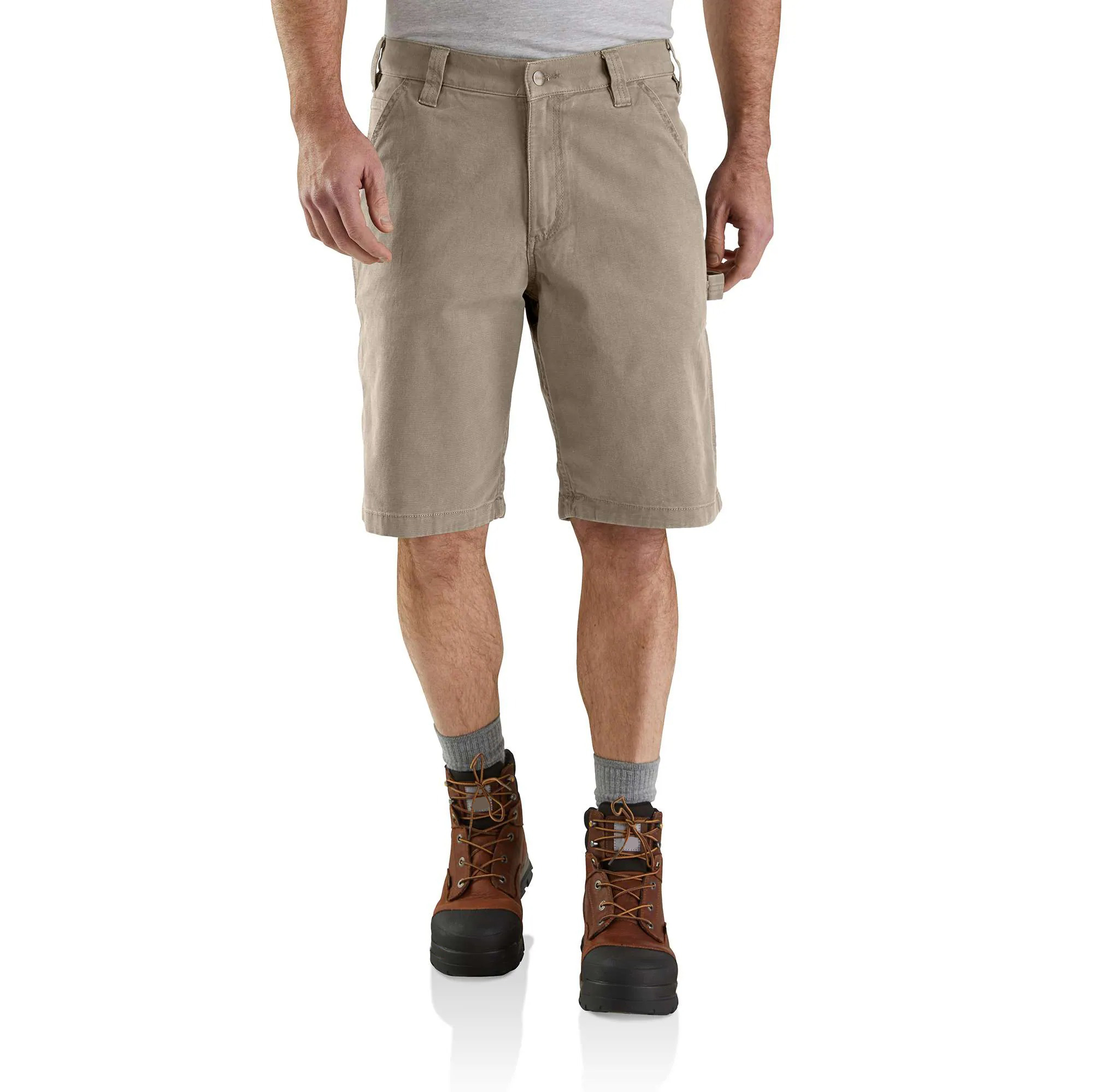 Rugged Flex Relaxed Fit Canvas Utility Work Short