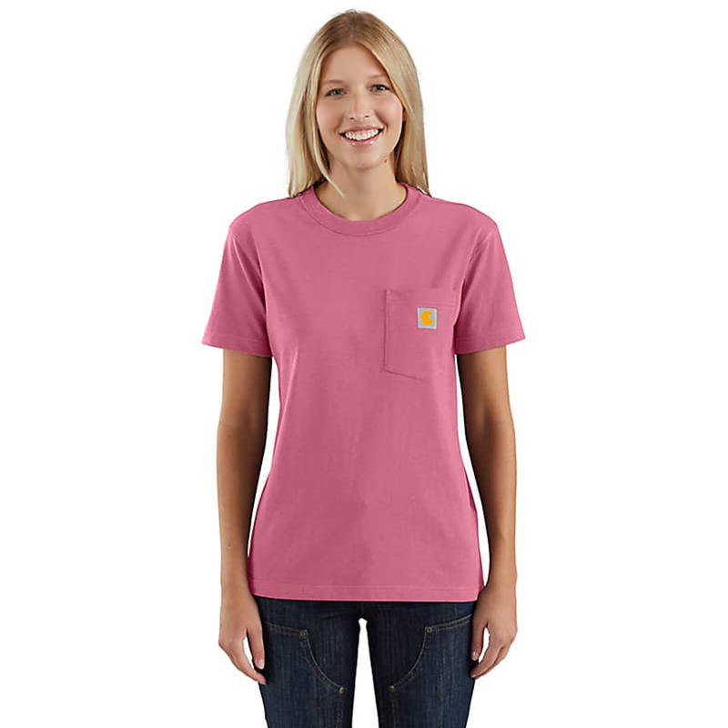 Women's Loose Fit Heavyweight Short-Sleeve Pocket T-Shirt