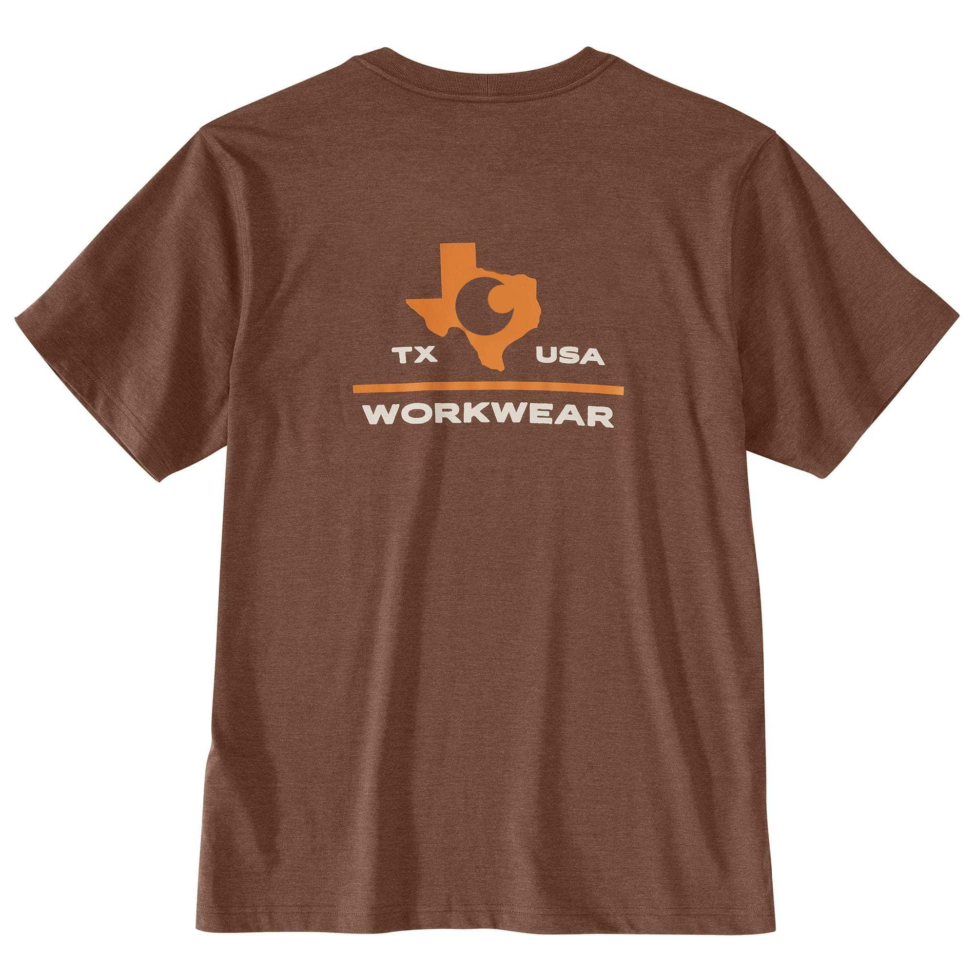 Relaxed Fit Lightweight Short-Sleeve Texas Graphic T-Shirt