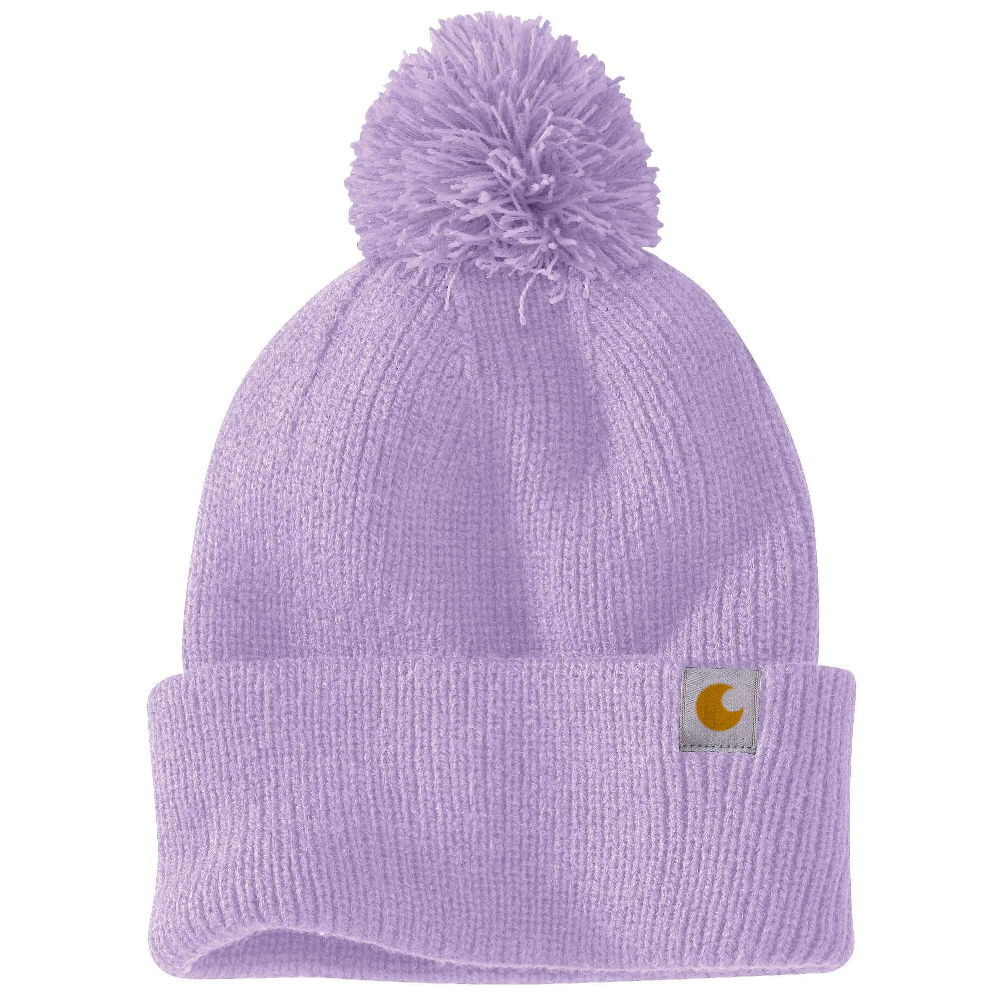 Women's Knit Pom-Pom Cuffed Beanie