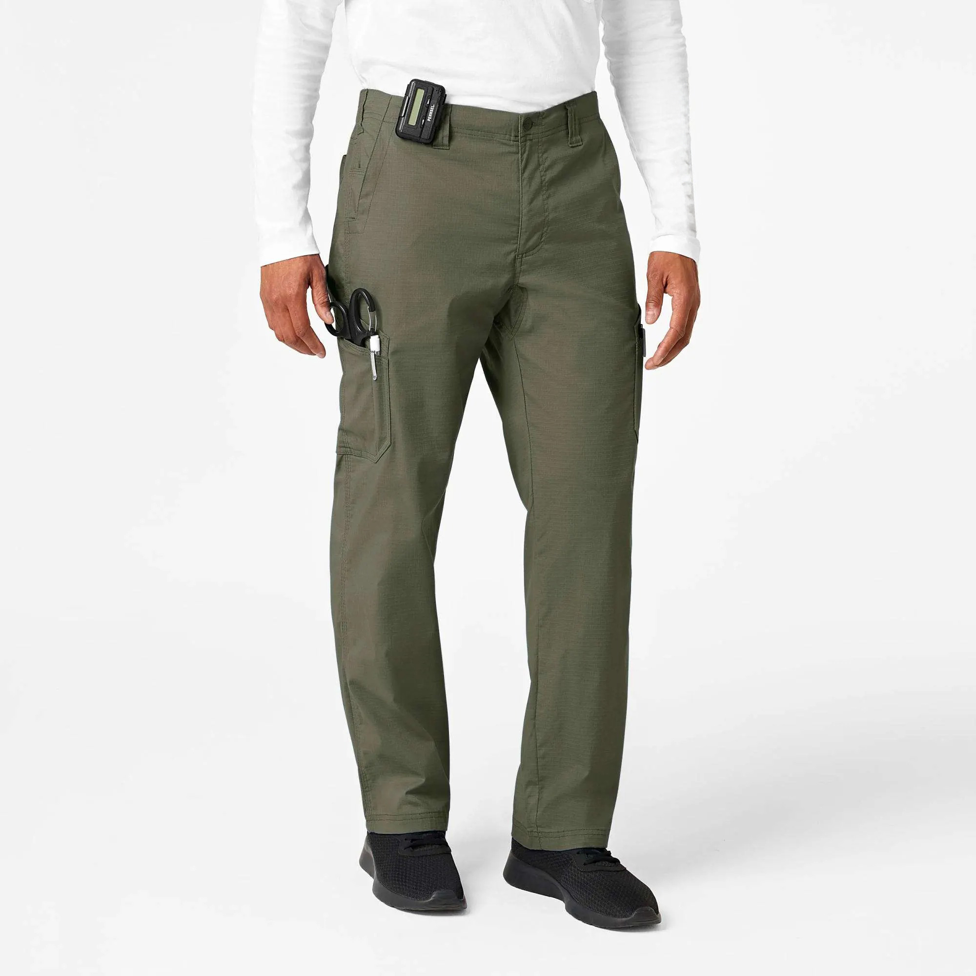 Rugged Flex Ripstop Straight Leg Cargo Scrub Pant