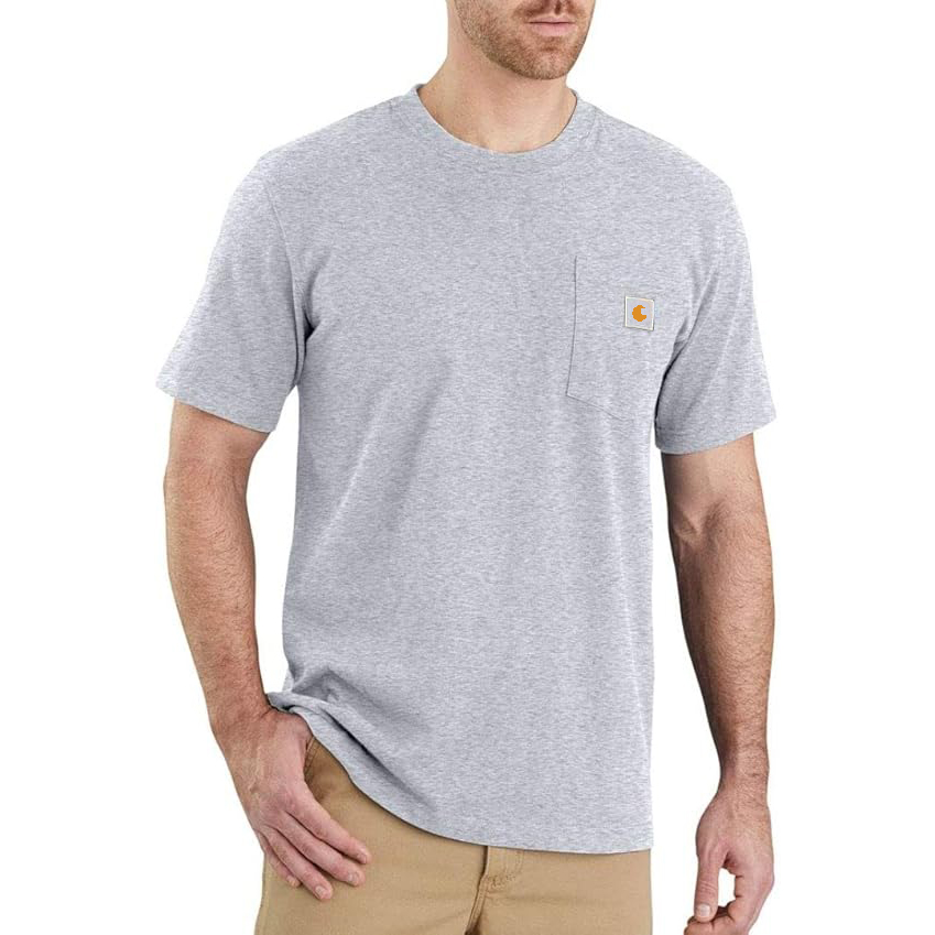 Men's Relaxed Fit Heavyweight Short-Sleeve Pocket T-Shirt