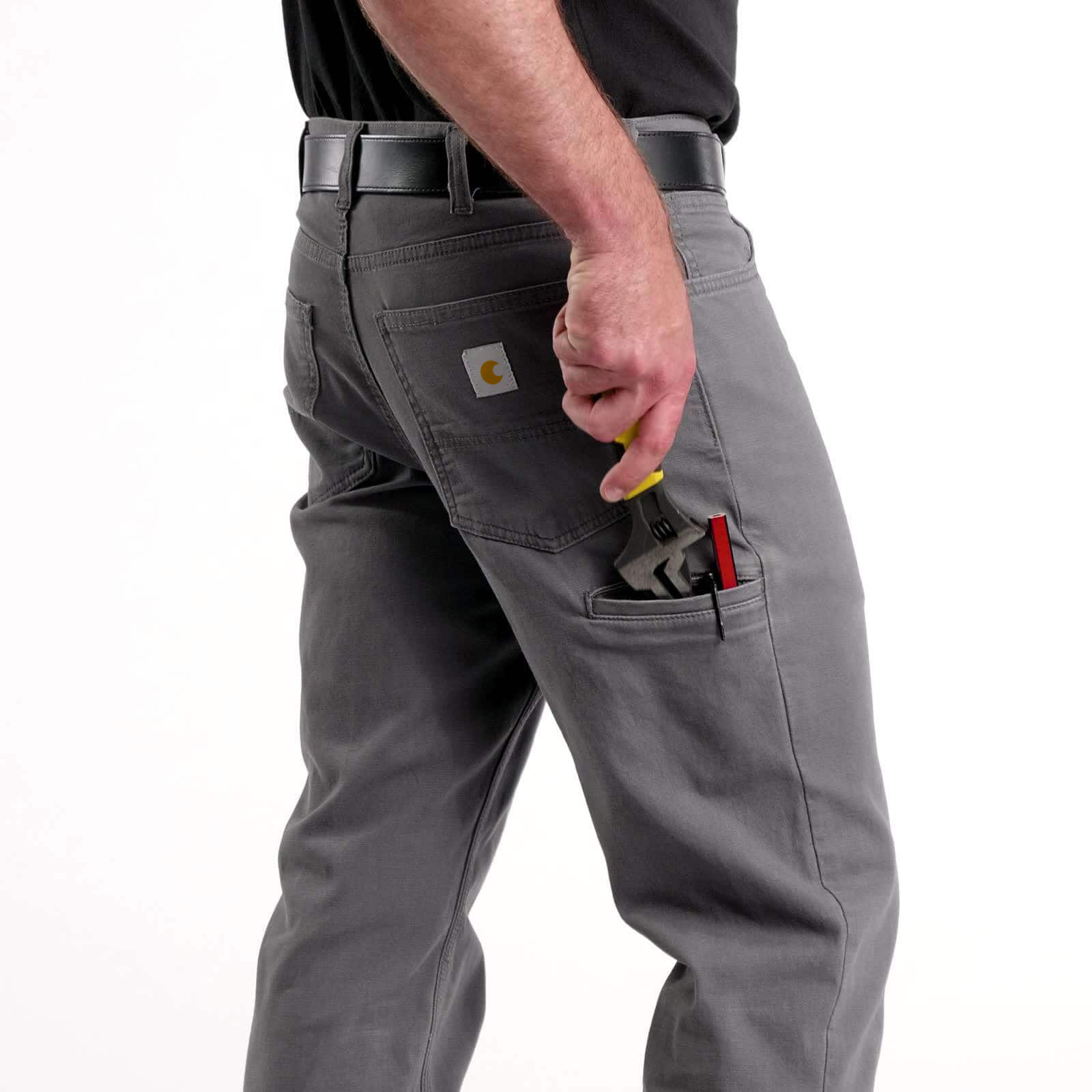 Men's 5-Pocket Pant - Relaxed Fit - Rugged Flex?- Canvas