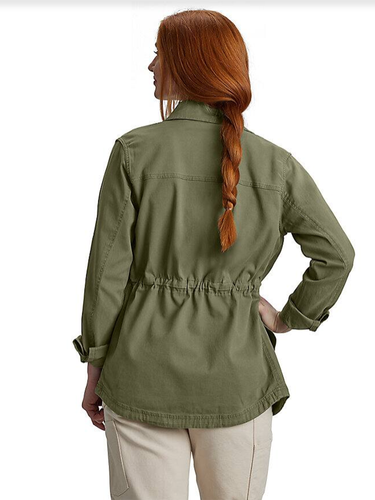 Women's Relaxed Fit Canvas Coat - 1 Warm Rating