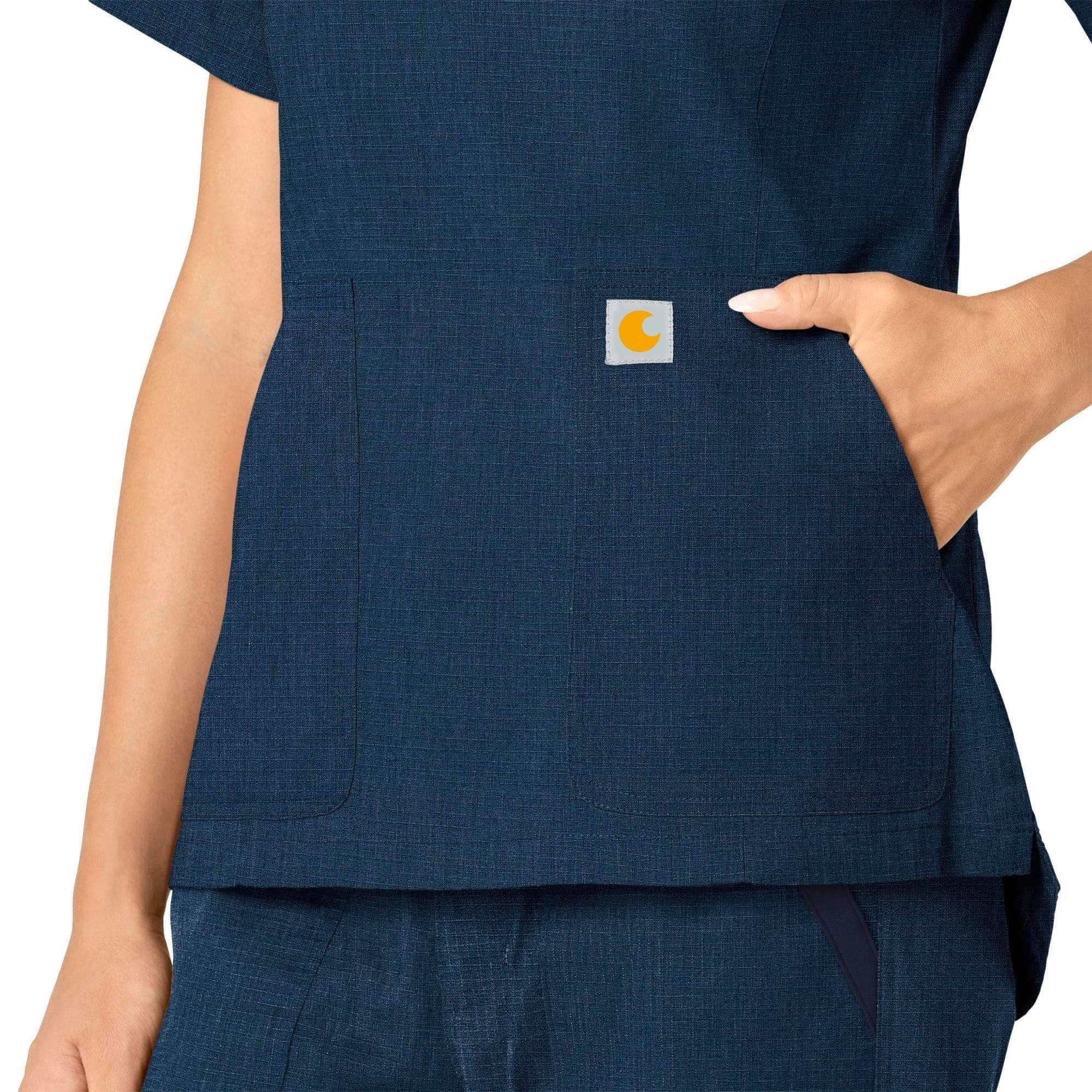 Women's Rugged Flex Ripstop V-Neck Scrub Top