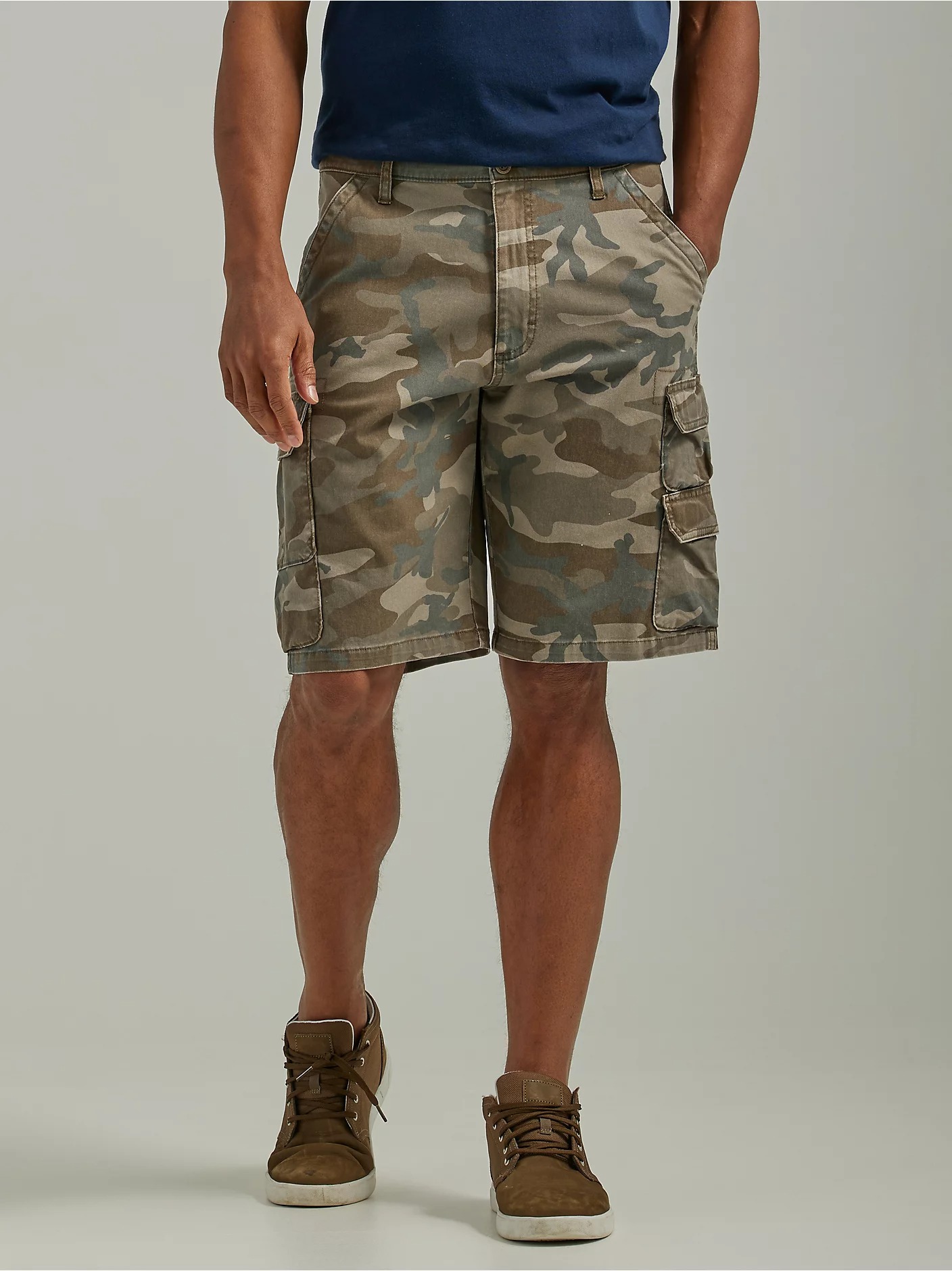 Men's Camouflage Stacked Work Pants