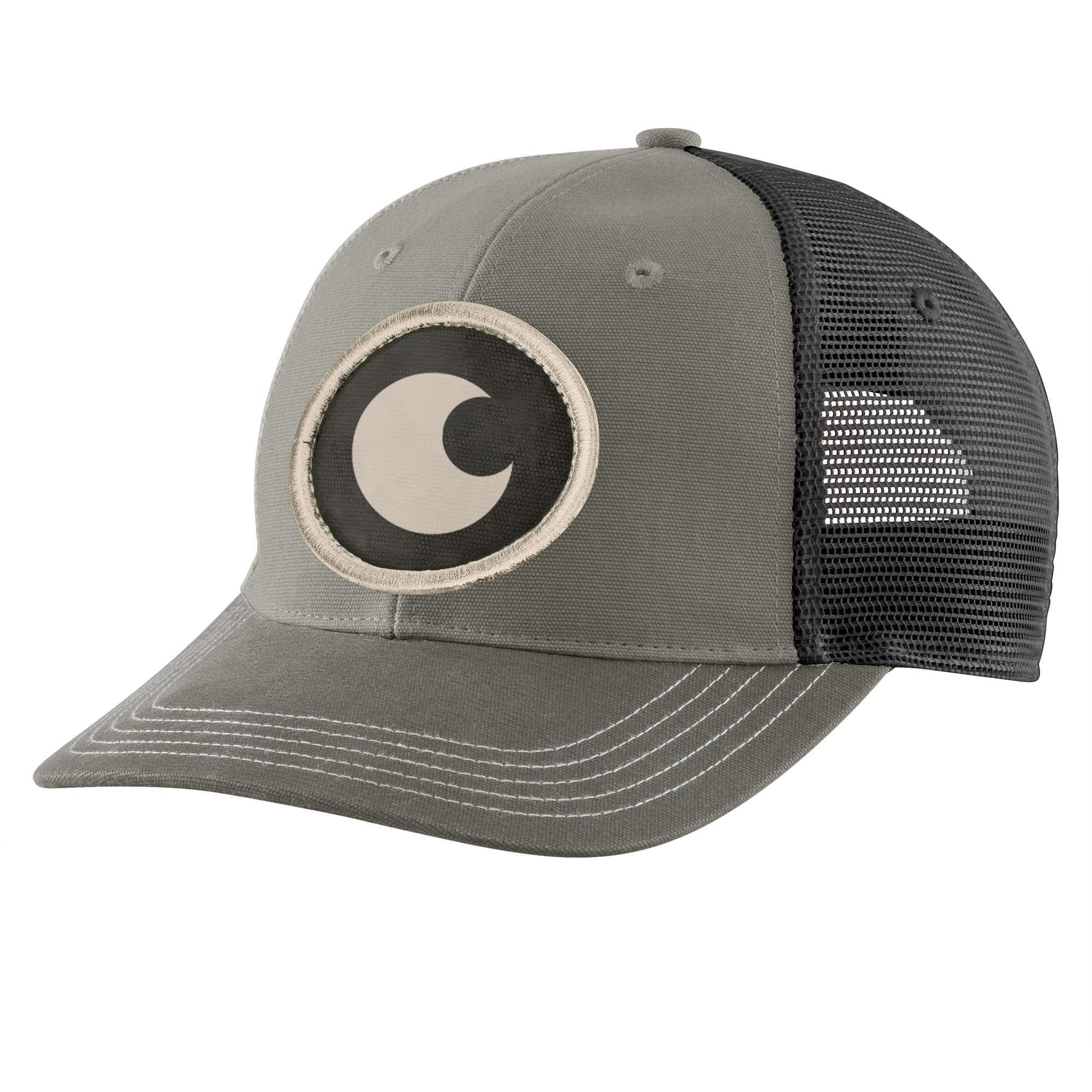 Montana Canvas Mesh-Back Longhorn Patch Cap
